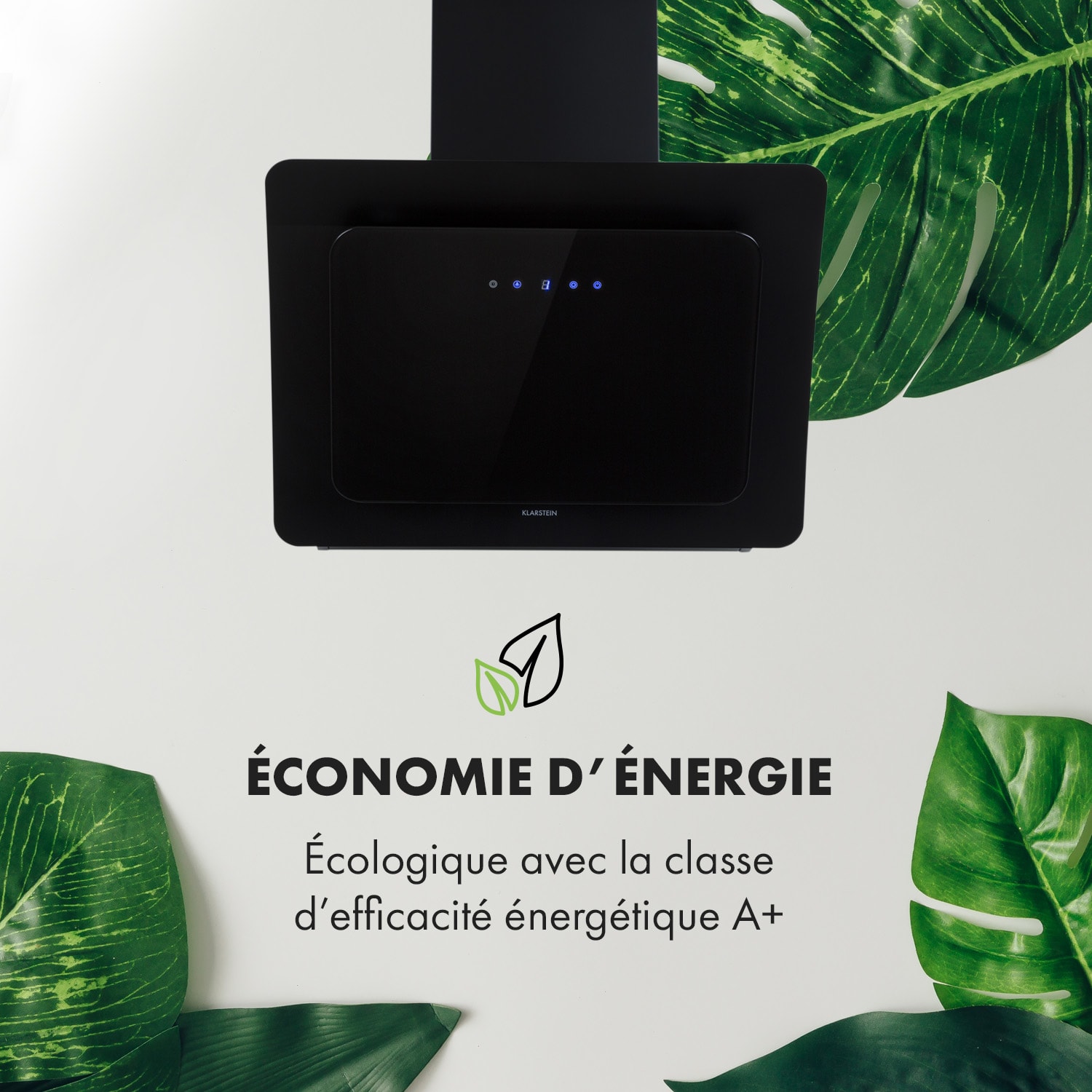 Arianna afzuigkap 60cm 560 m³/h touch control EEK A+ zwart 