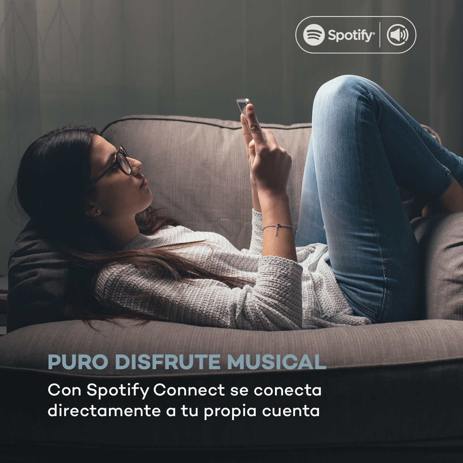 Connect Vertical Radio por internet 2x5 W RMS CD IR/FM/DAB+ Spotify BT schwarz 