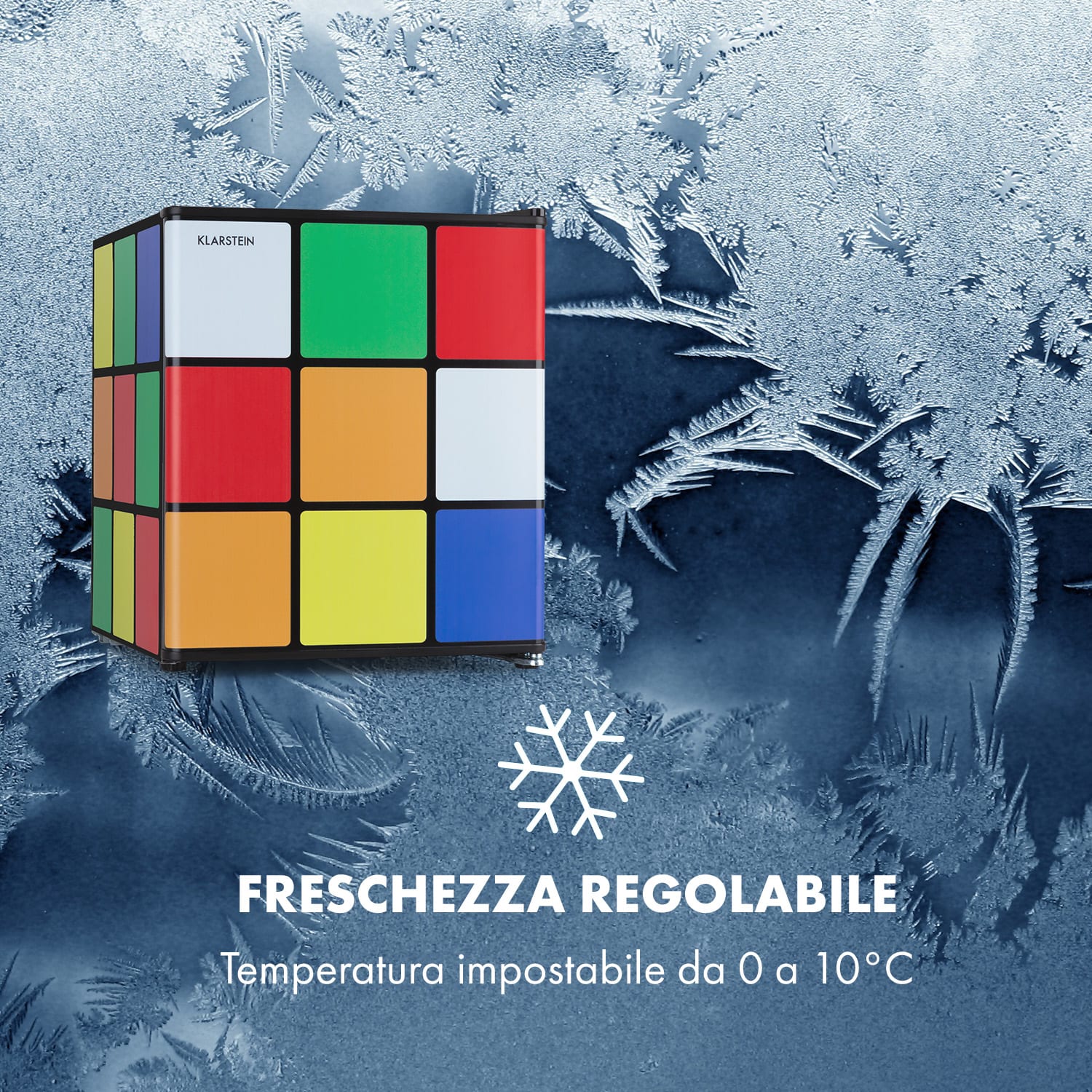Frigo Solve Mini Bar 48L Rubik-design 