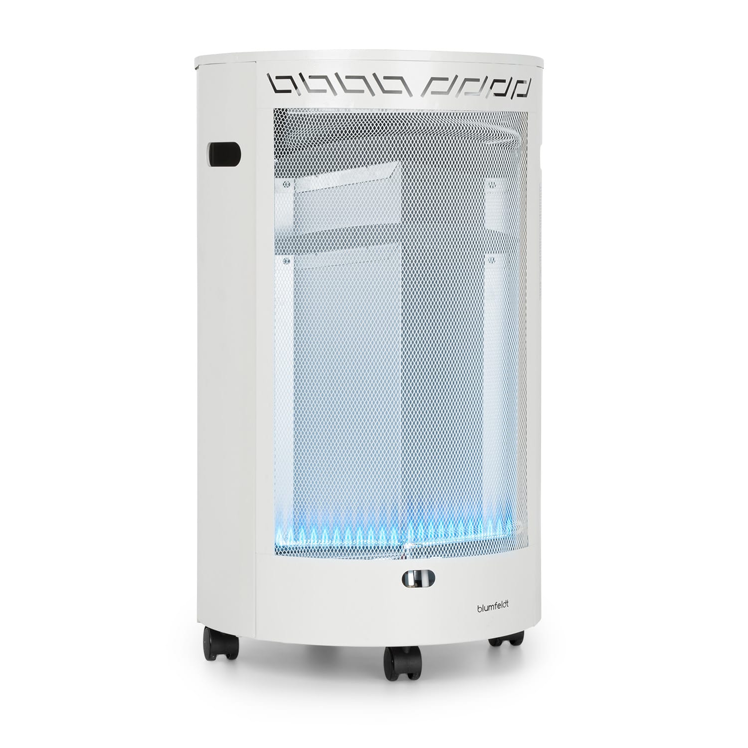 Bonaparte Fire Gasheizgerät 4200W elektr. Zündung Bodenrollen ODS-System 