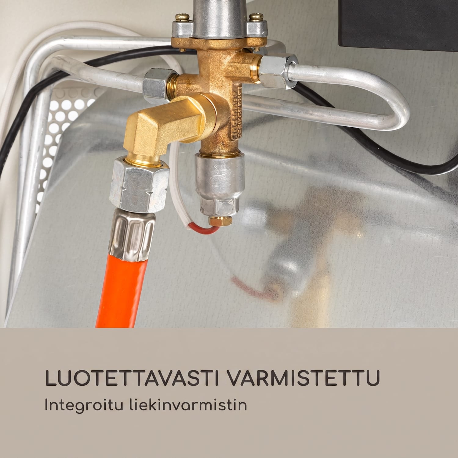 Bonaparte kaasulämmitin max. 4200 W sähköinen sytytys max. 15 kg:n kaasupulloille 