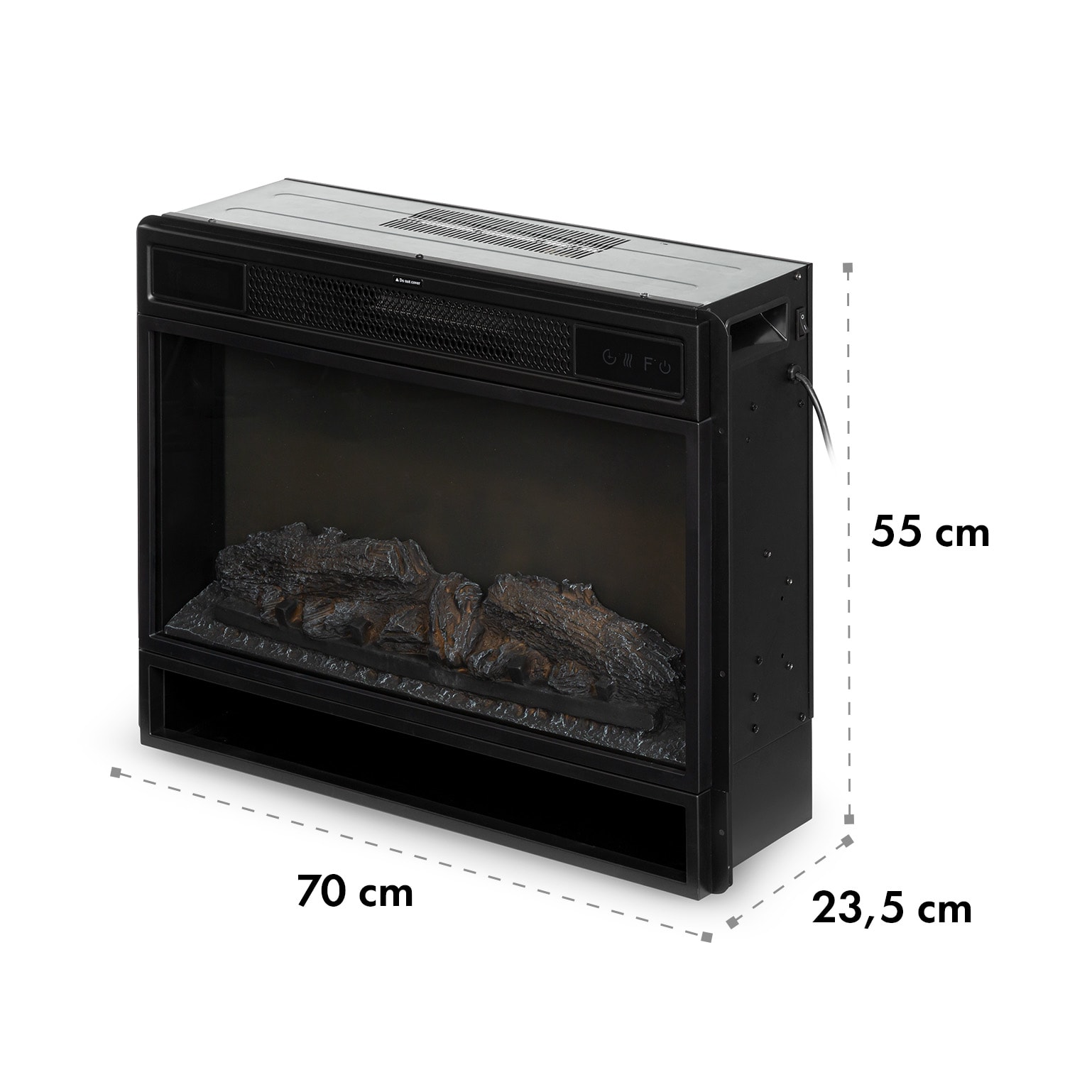 Vulsini Elektro-Kamin 1900 W LED-Technik Fernbedienung 