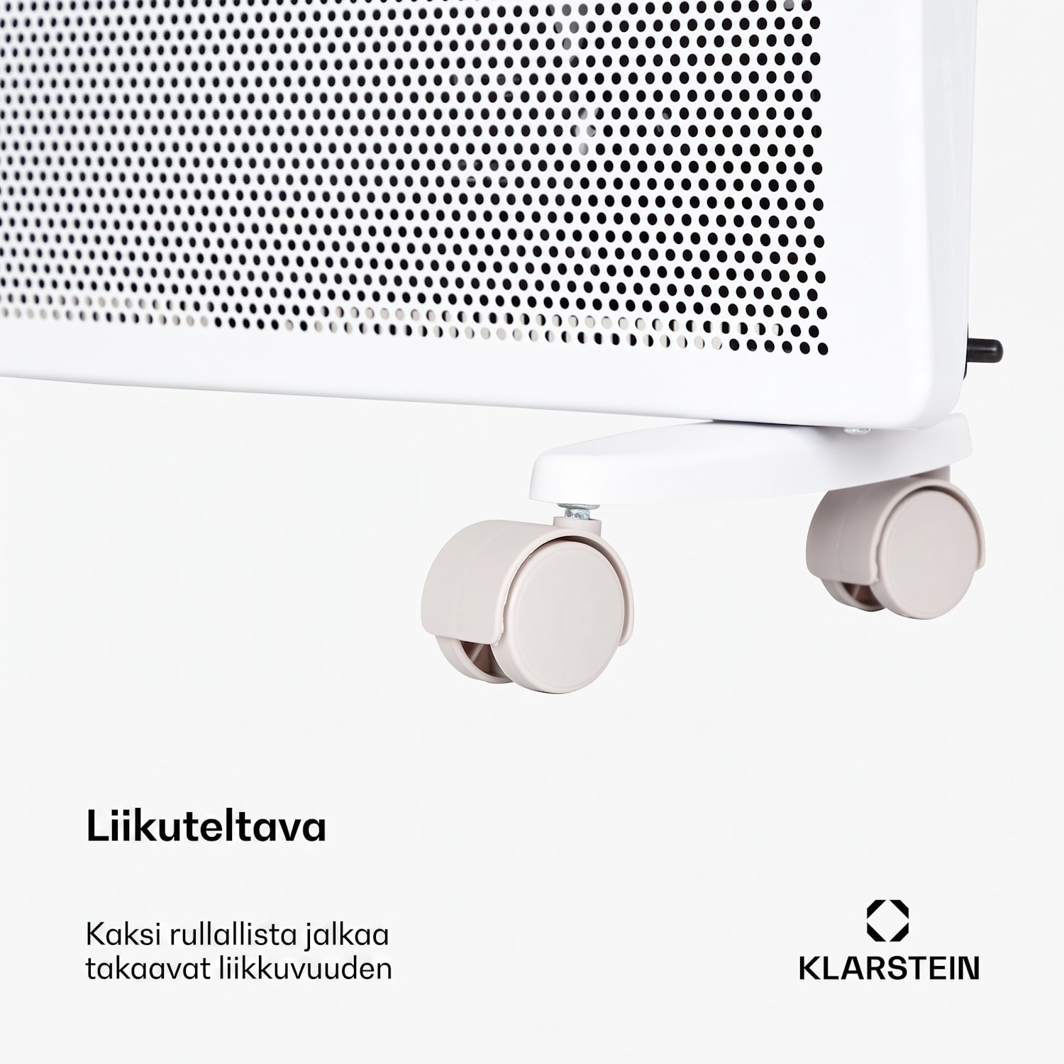 Hot Spot Slimcurve Double Wave 2 in 1 -lämmitin 1000 W viikkoajastin valkoinen 1000 W | Valkoinen