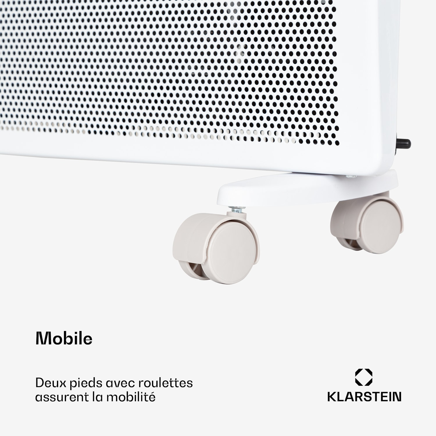 Hot Spot Slimcurve Double Wave Radiateur convecteur IR 1000W blanc 1000 W | Blanc