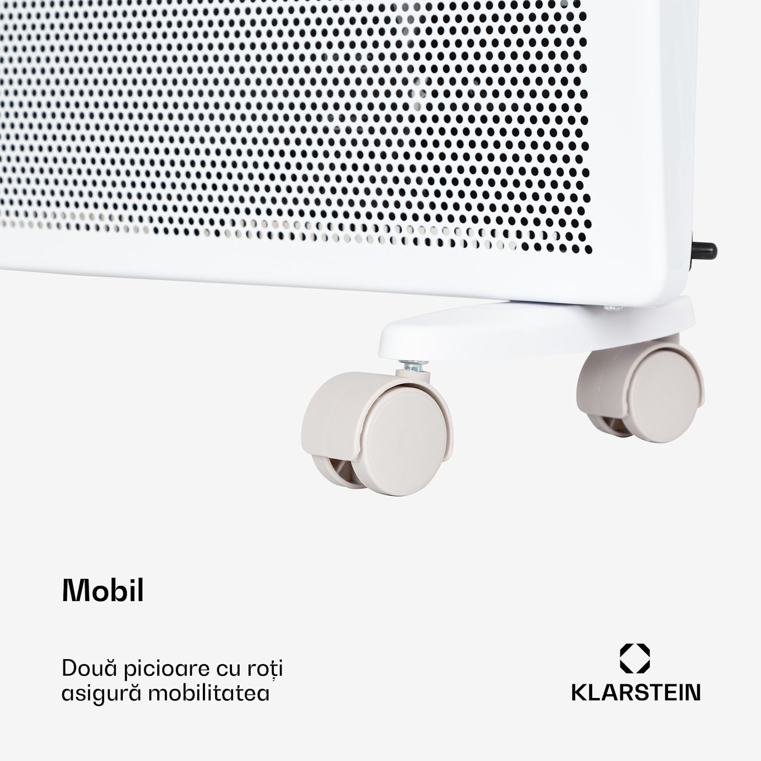 Hot Spot Slimcurve Double Wave, încălzitor 2 în 1, 1000 W, cronometru săptămânal, alb 1000 W | Alb