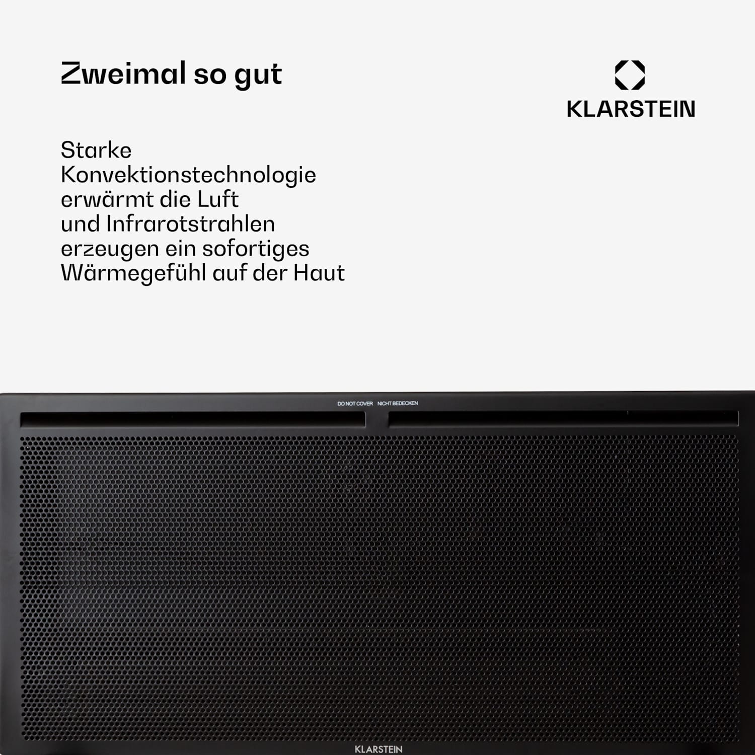 Hot Spot Slimcurve Double Wave Stufa 2000W Timer Settimanale nero 2000 W | Nero