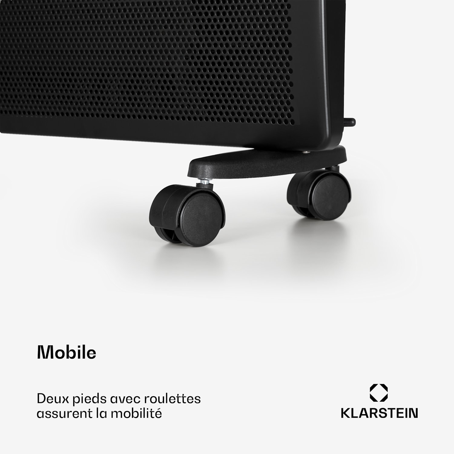 Hot Spot Slimcurve Double Wave Radiateur convecteur IR 2000W noir 2000 W | Noir