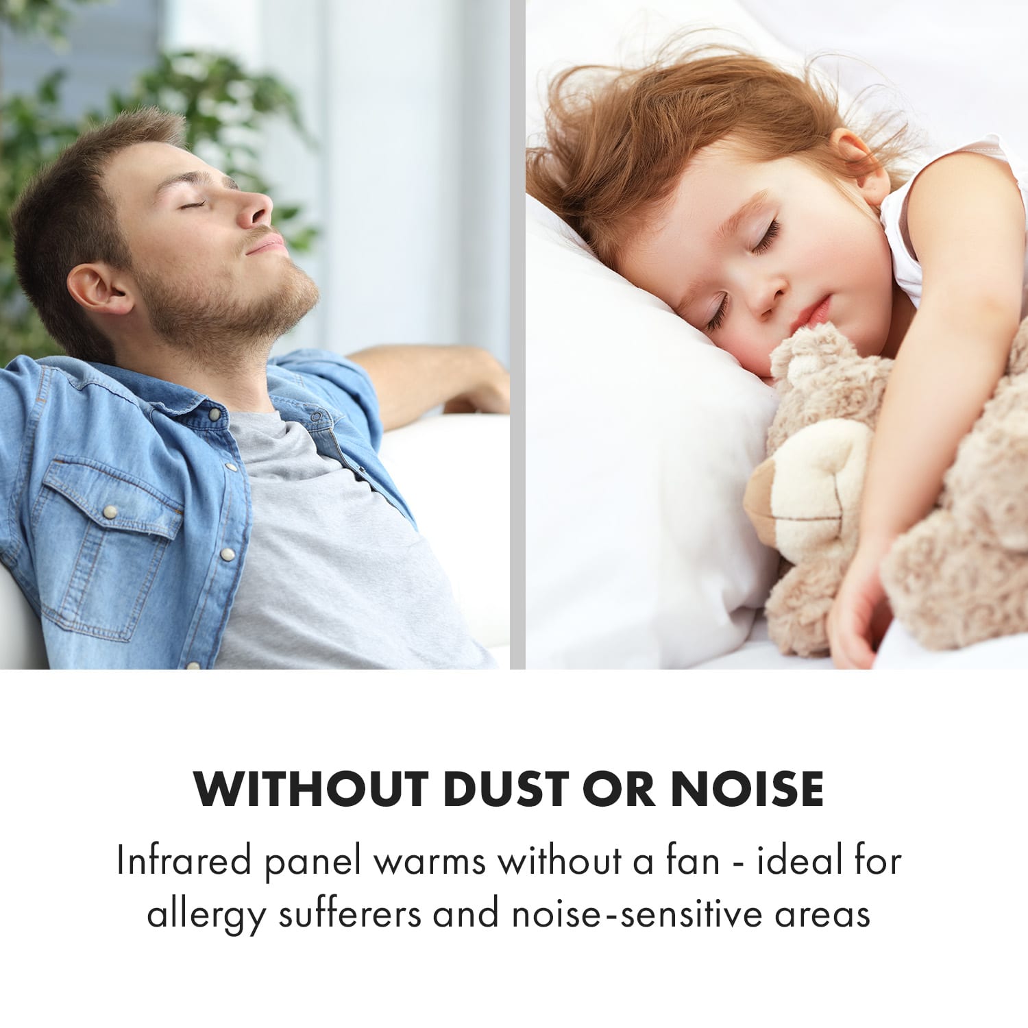 Hot Spot Crystal Spotless Smart infrarood verwarming 750W app wit 