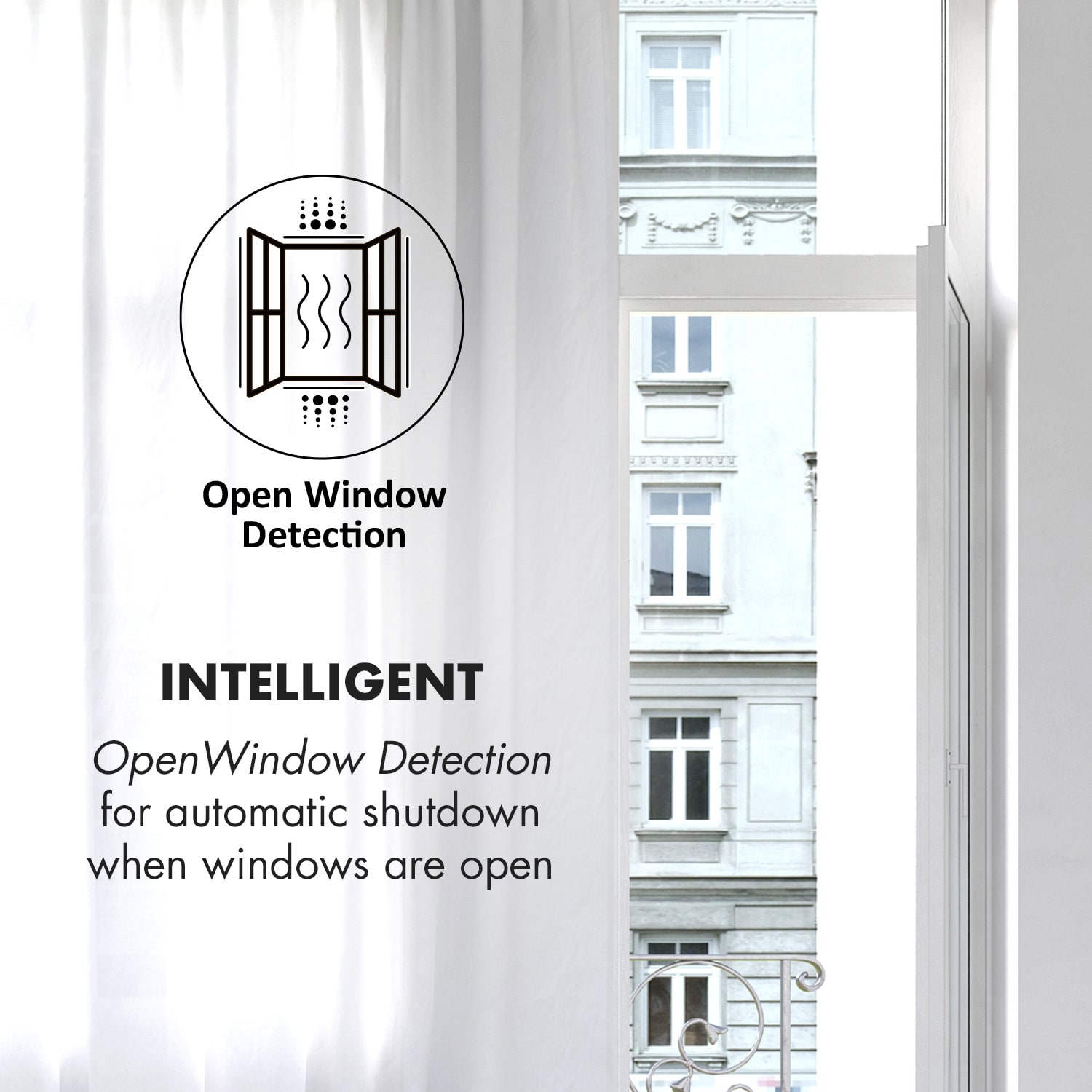 Bormio WH, električni kamin, 950/1900 W, termostat, tedenski timer, bel