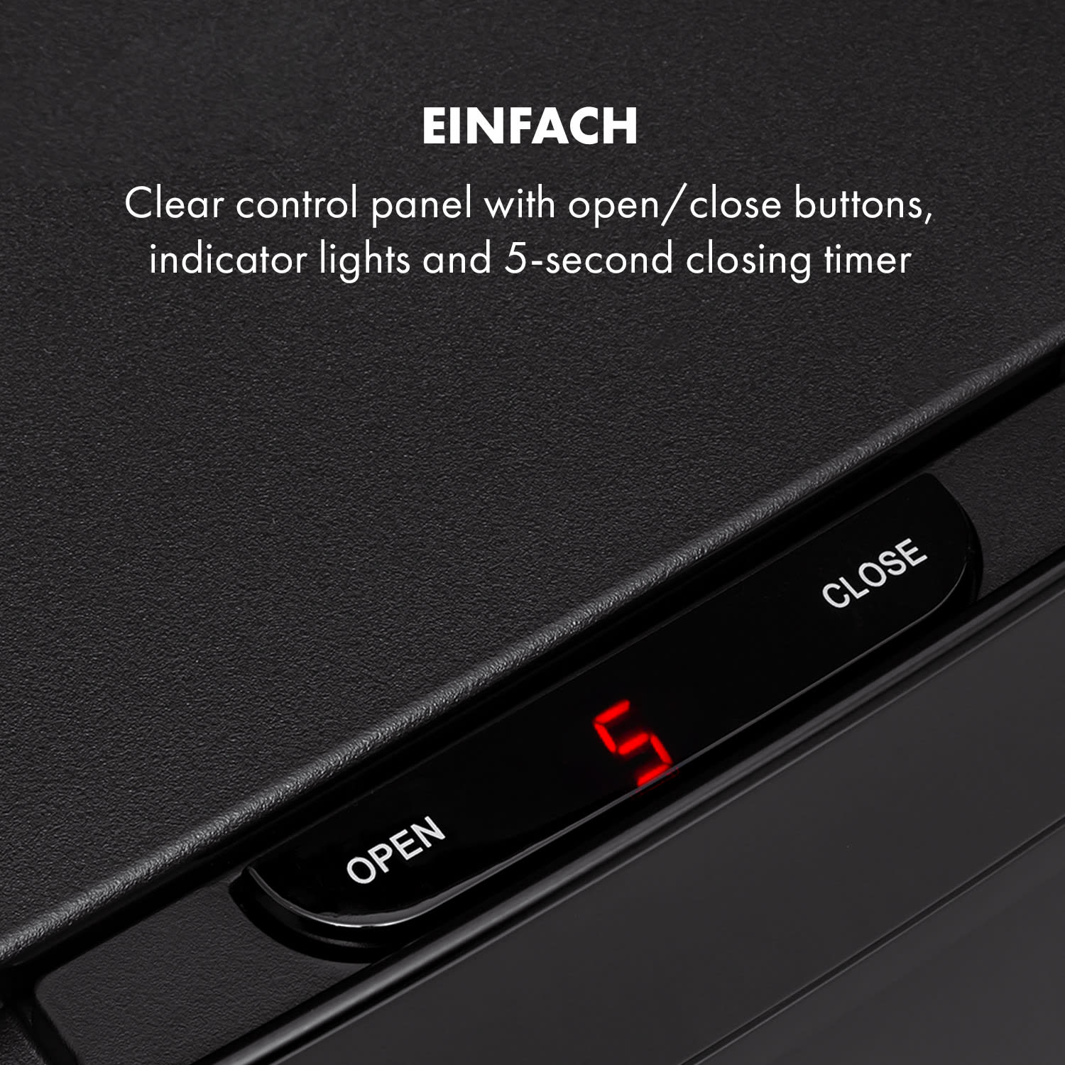 Touchless Black Stainless Steel afvalbak sensor 72L zwart Zwart