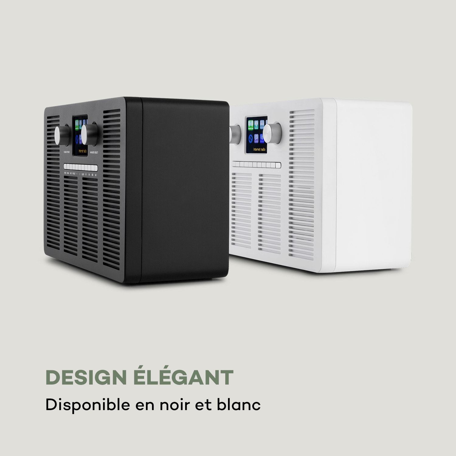 Vertico Radio Internet avec lecteur CD IR / DAB + / FM BT Écran HCC 2,4 " 