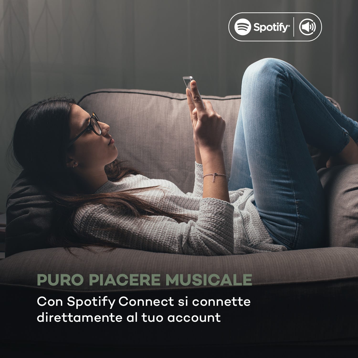 iTuner 320 ME, Sintonizzatore Hi-Fi Digitale, Spotify Connect, BT, App-Control, nero 