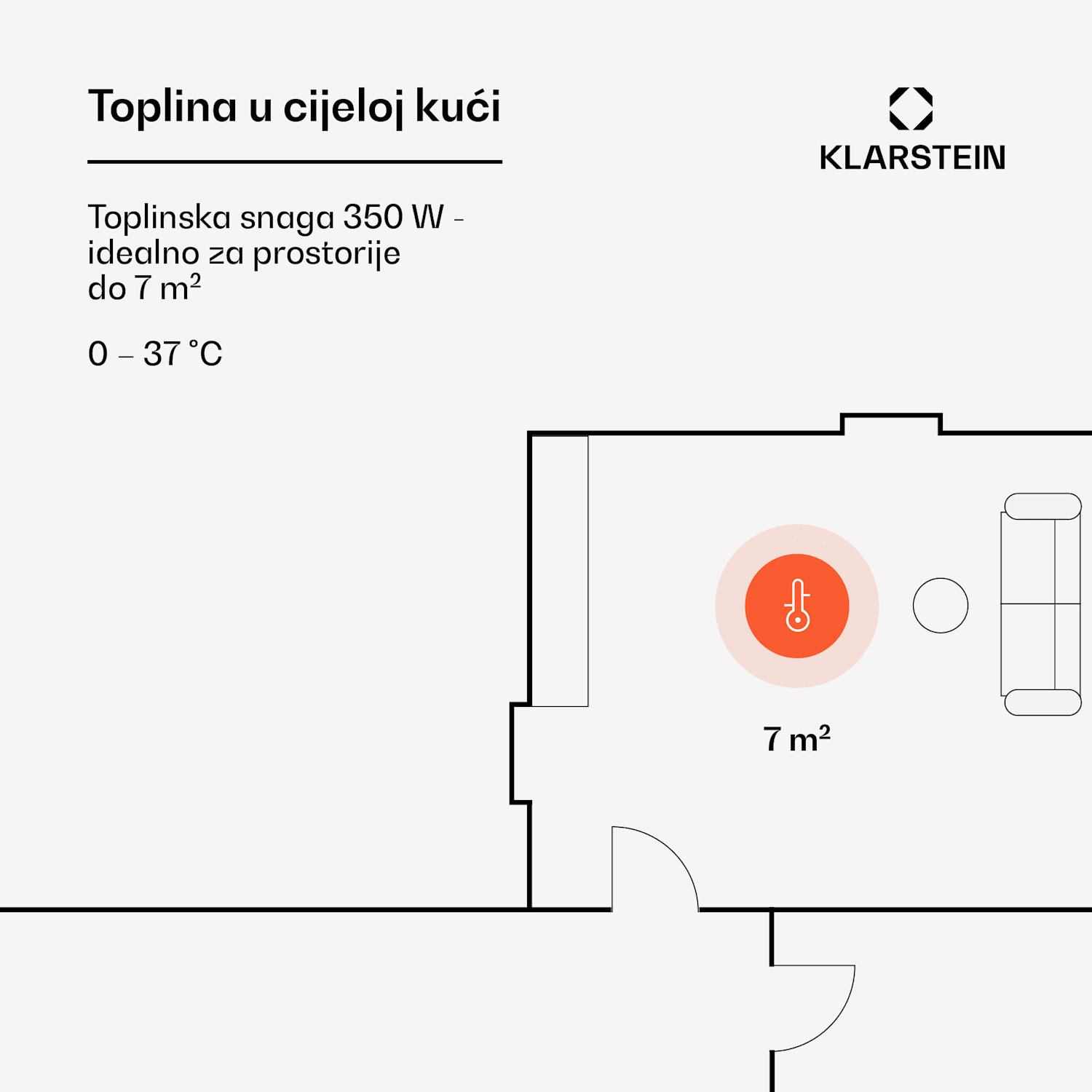 Wonderwall Air Art Smart, infracrveni grijač, 60 x 60 cm, 350 W, aplikacija, bademov cvijet 60 x 60 cm | 350 W | Cvjetovi badema