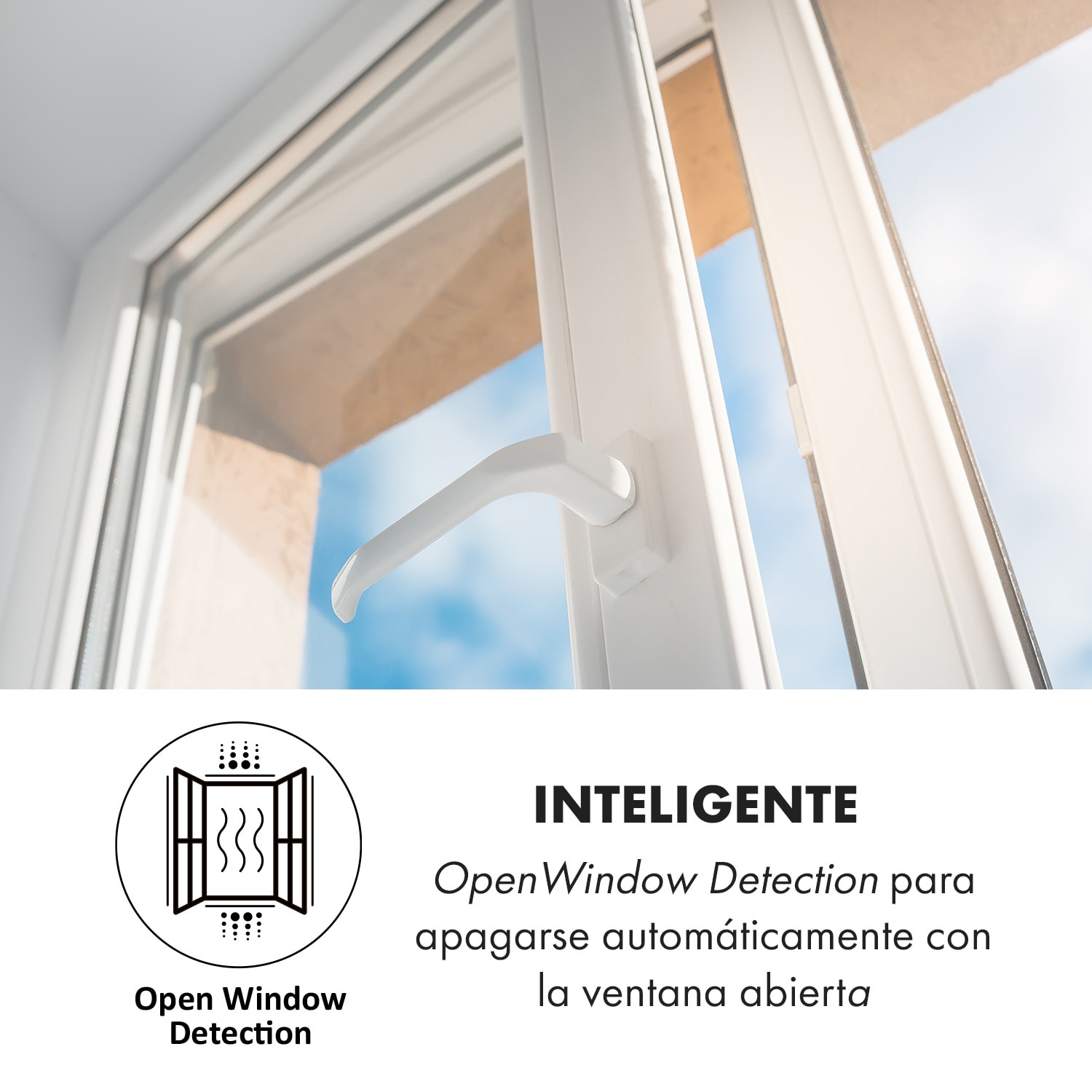 Wonderwall Air Art Smart Panel calefactor infrarrojo 60x60cm 350W App Sol naciente 
