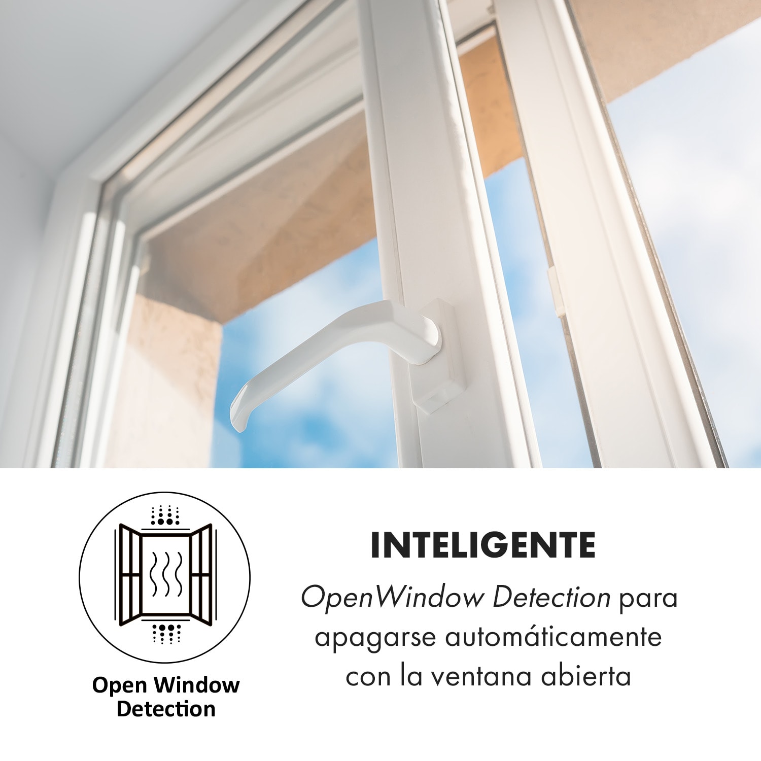 Wonderwall Air Art Smart Panel calefactor infrarrojo 80x60cm 500W Camino en el jardín 