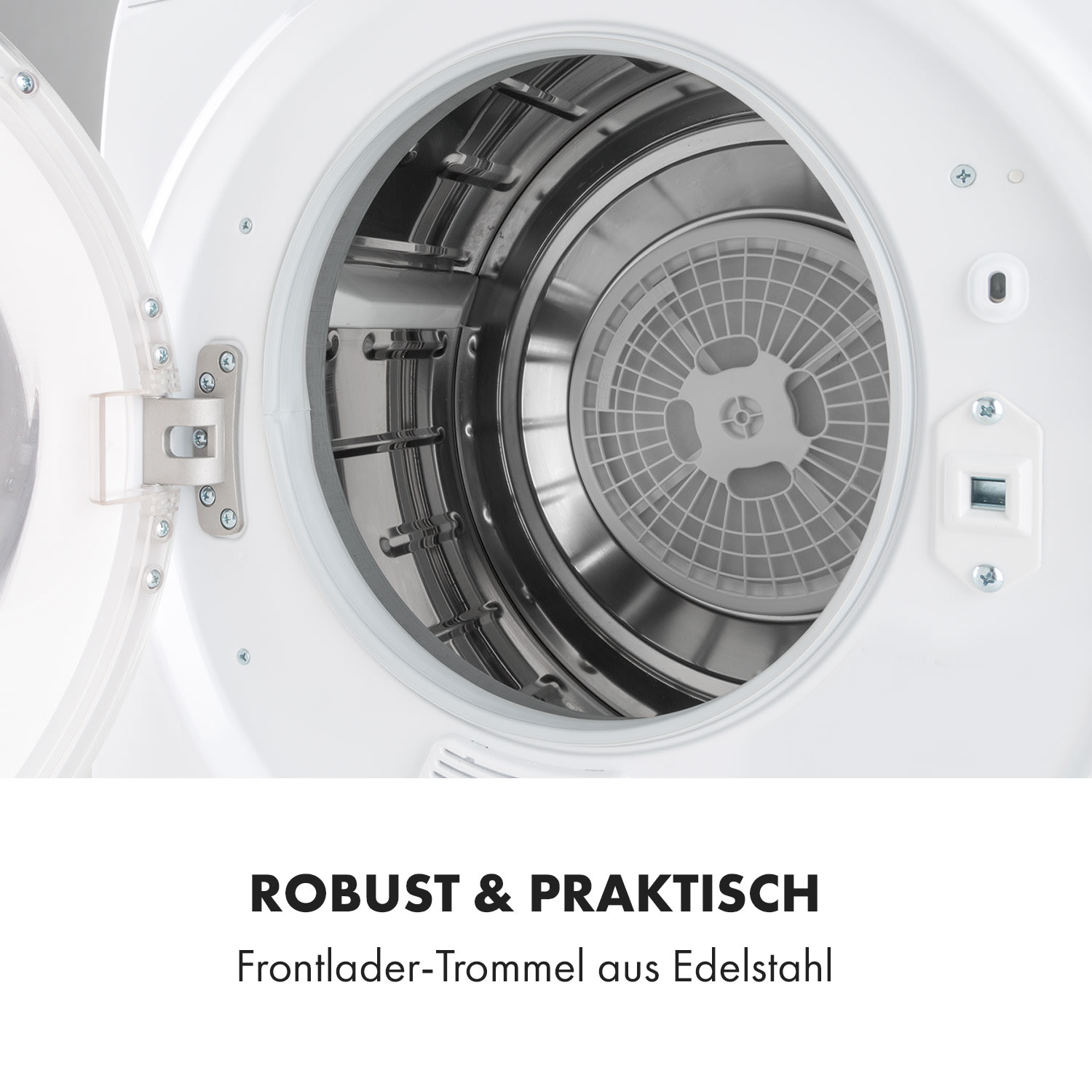 Jet Set 2500 Wäschetrockner Ablufttrockner 850W EEK C 2,5kg 50cm Weiß