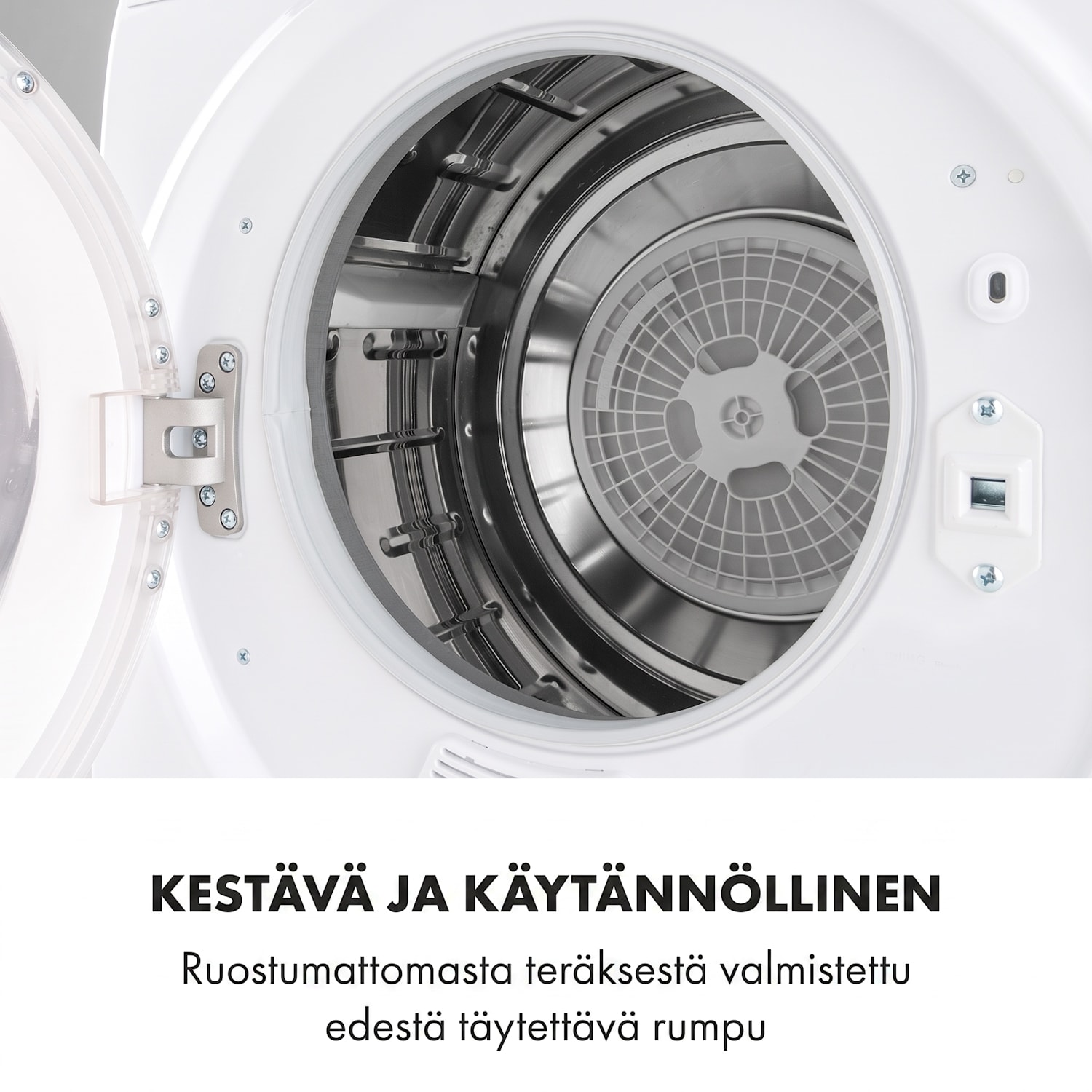 Jet Set 2500 kuivausrumpu ilmanpoisto 850 W energiatehokkuusluokka G 2,5 kg 50 cm valkoinen Valkoinen
