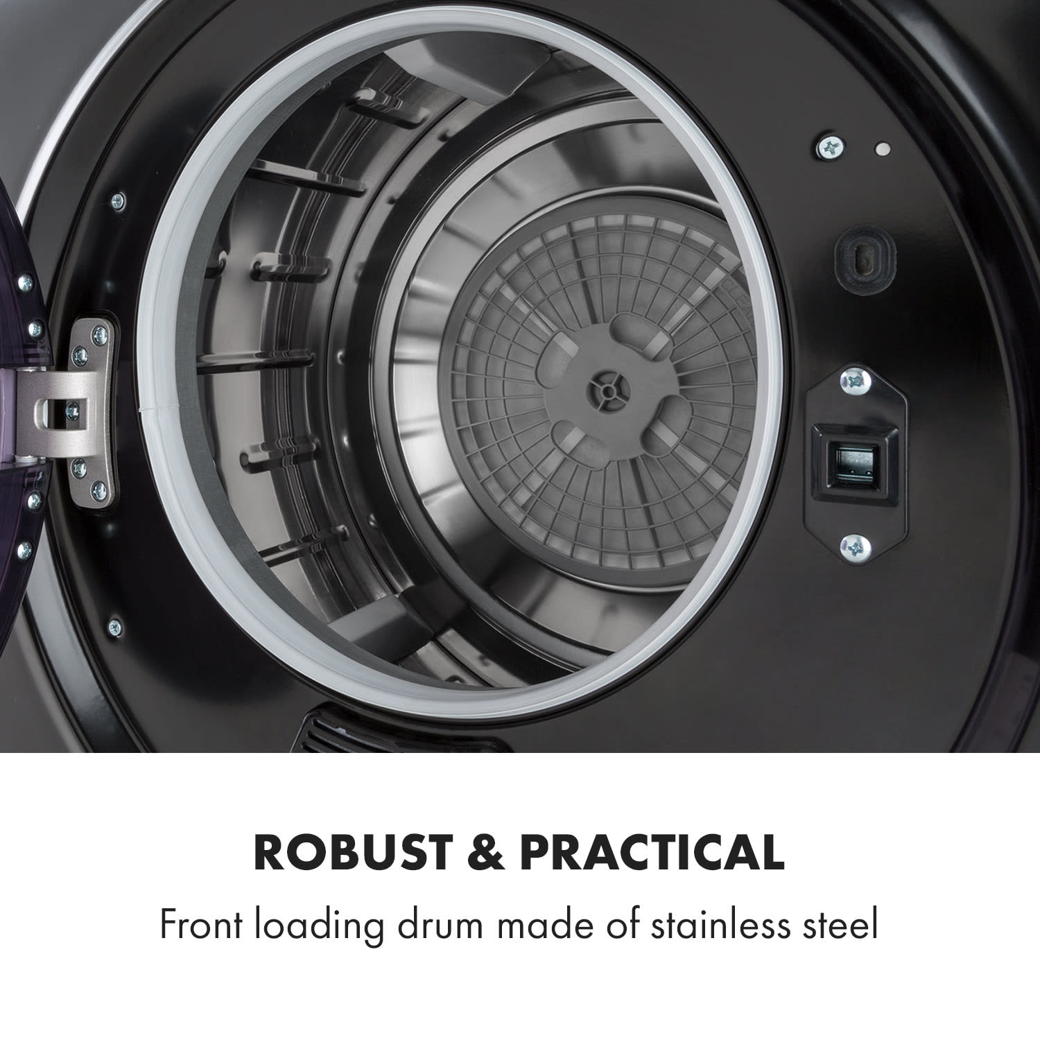 Jet Set 2500 Secadora de ropa por condensación 850W EEC C 2,5kg 50cm Negra 