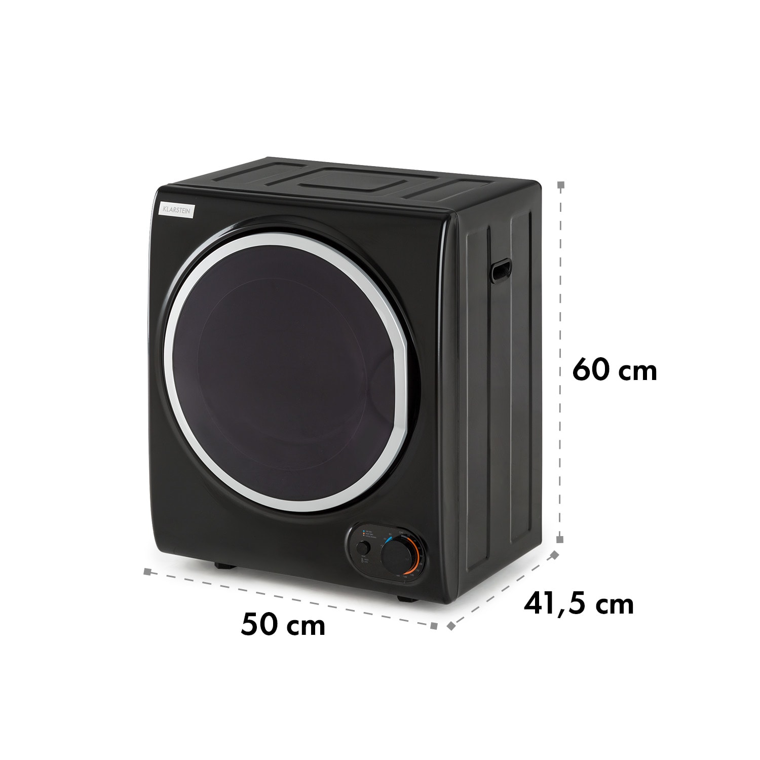 Jet Set 2500 Secadora de ropa por condensación 850W EEC C 2,5kg 50cm Negra Negro
