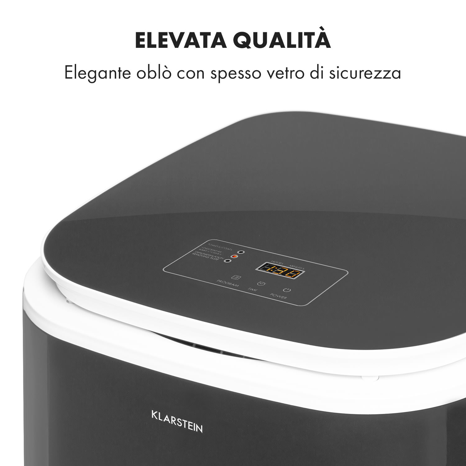 Zap Dry Asciugatrice 820W 50l Pannello Touch Schermo LED Grigio scuro