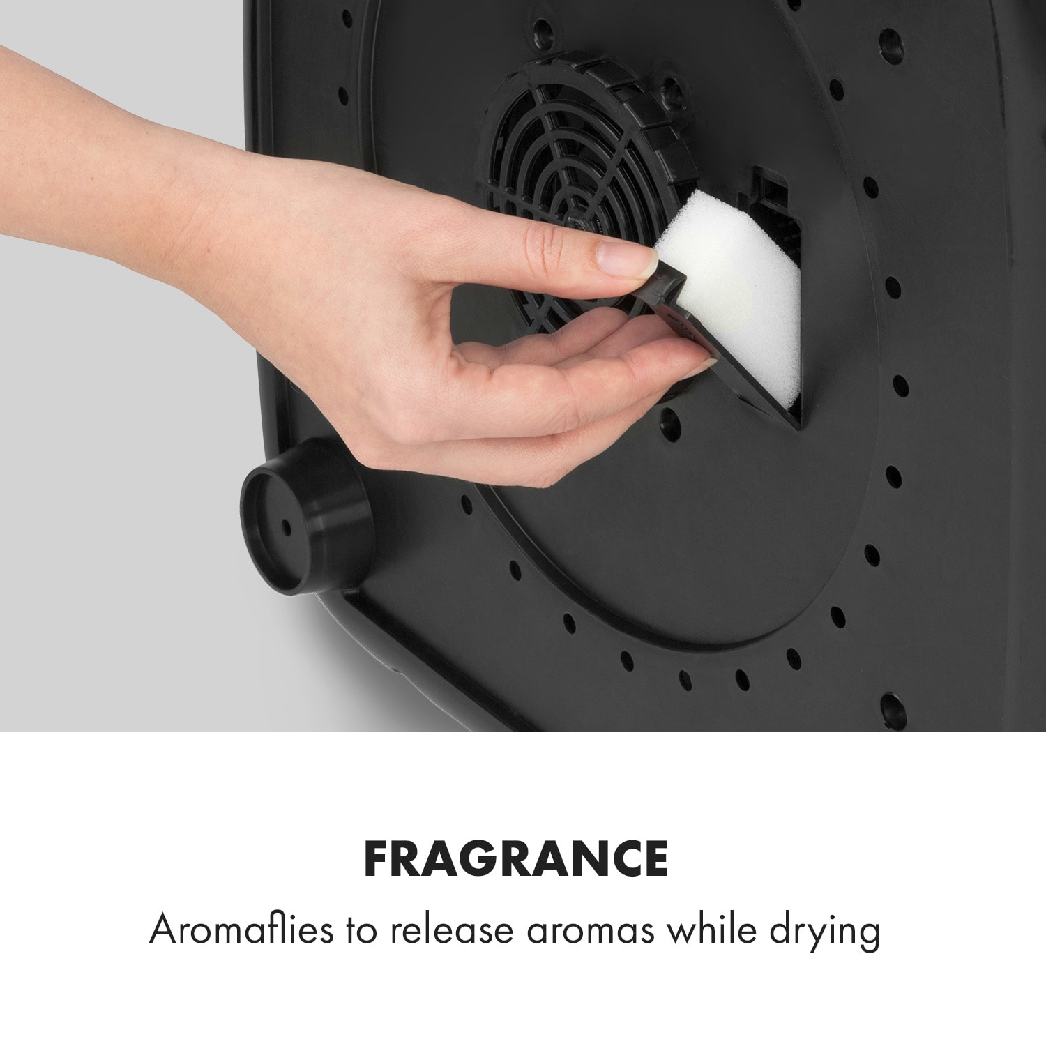 Zap Dry, suszarka na pranie, 820 W, 50 l, dotykowy panel sterowania, wyświetlacz LED Ciemnoszary