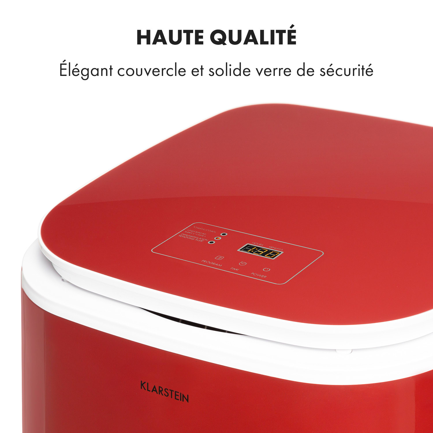 Zap Dry wasdroger 820W 50L touch bediening ledweergave rood Rood