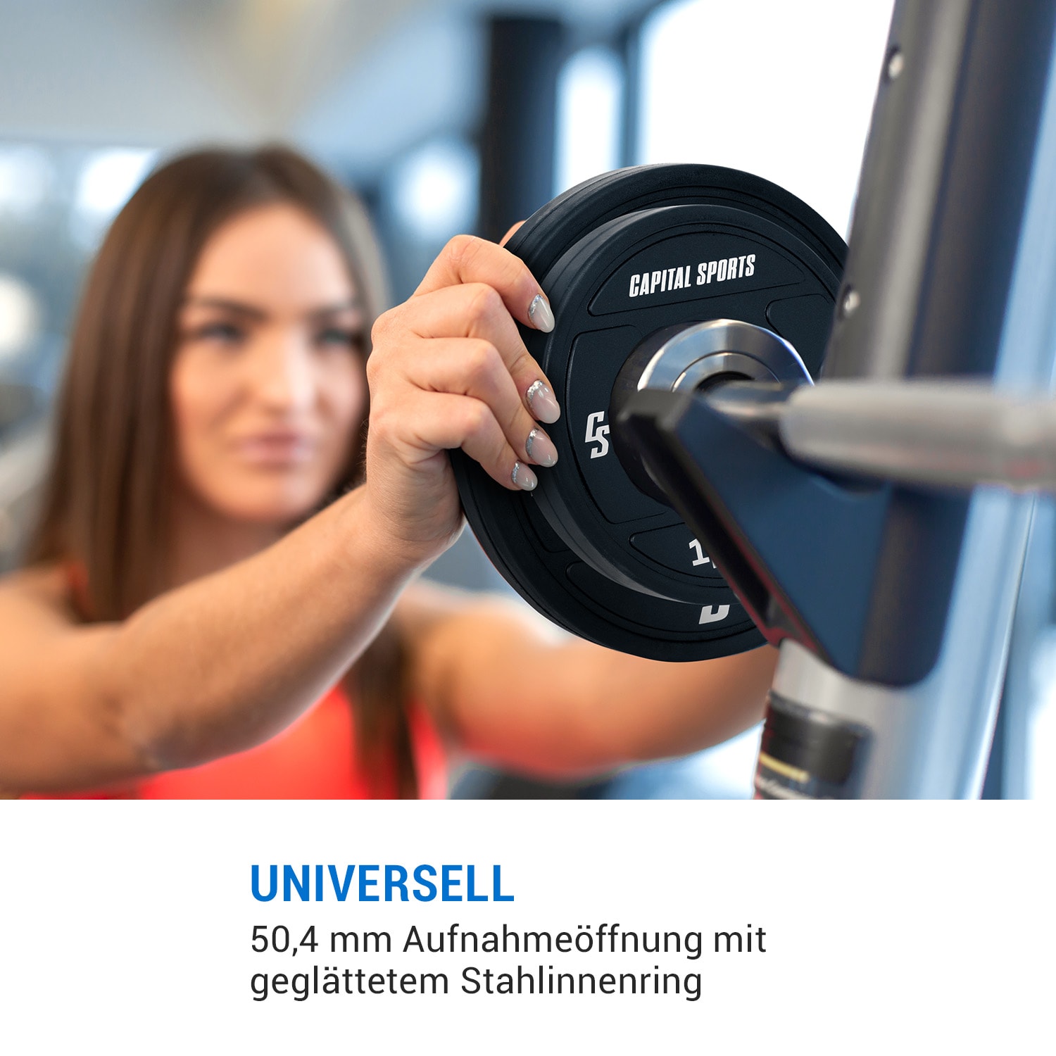 Sports Elongate 2020 Bumper Plates 2 x 1,25 kg Hartgummi 50,4mm 2x 1.25 kg