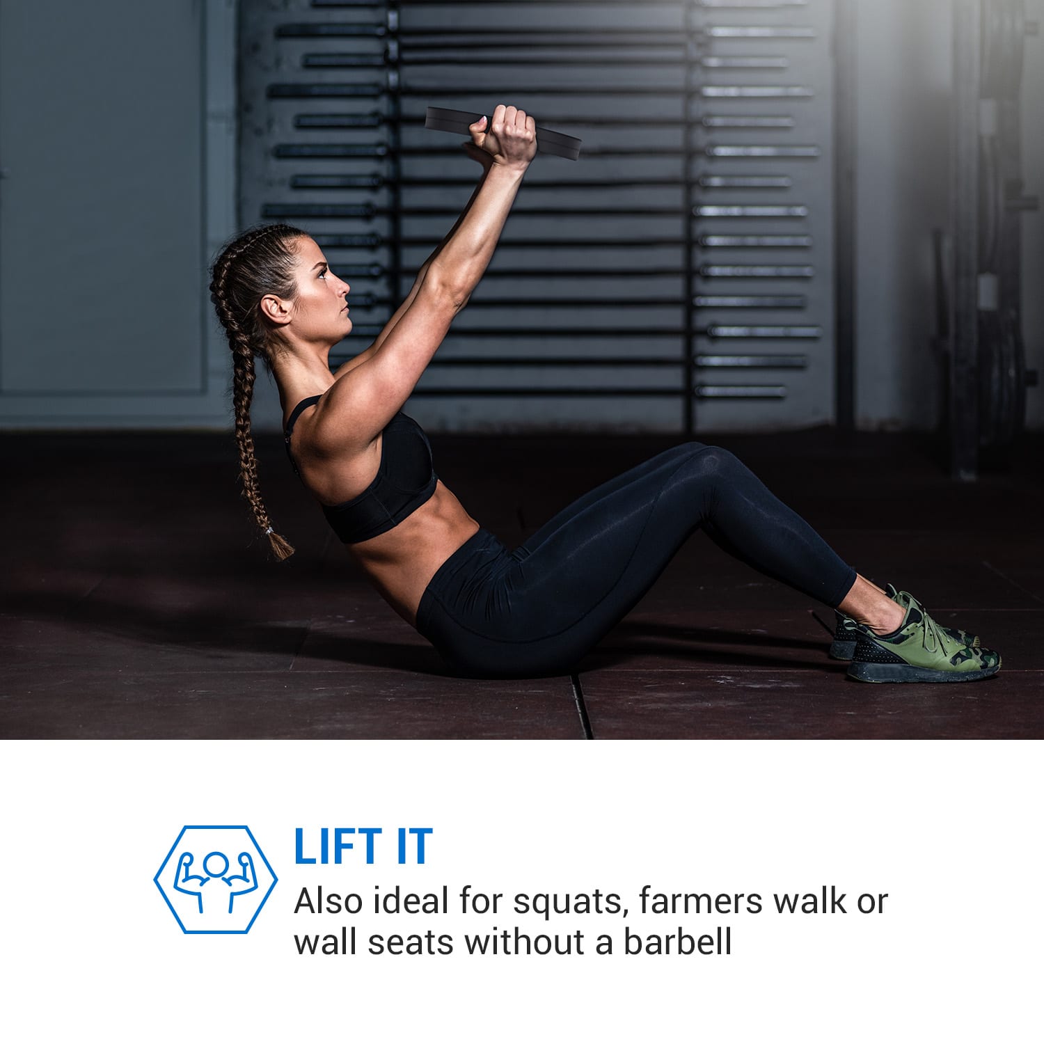 Elongate 2020, tárcsák, 2 x 1,25 kg, keményített gumi, 50,4 mm 2x 1.25 kg