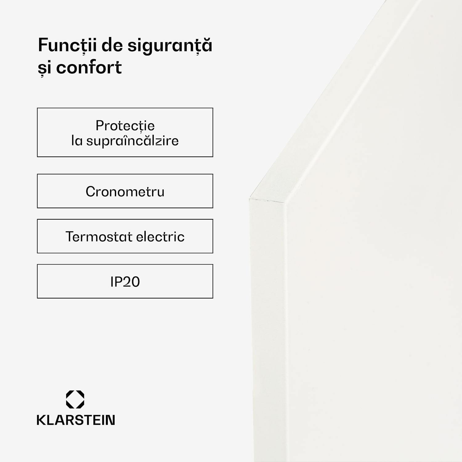 Wonderwall Air Infinite, încălzitor cu infraroșu, 120 x 60 cm, 720 W, montat pe perete, telecomandă, alb 120 x 60 cm | 720 W | Alb