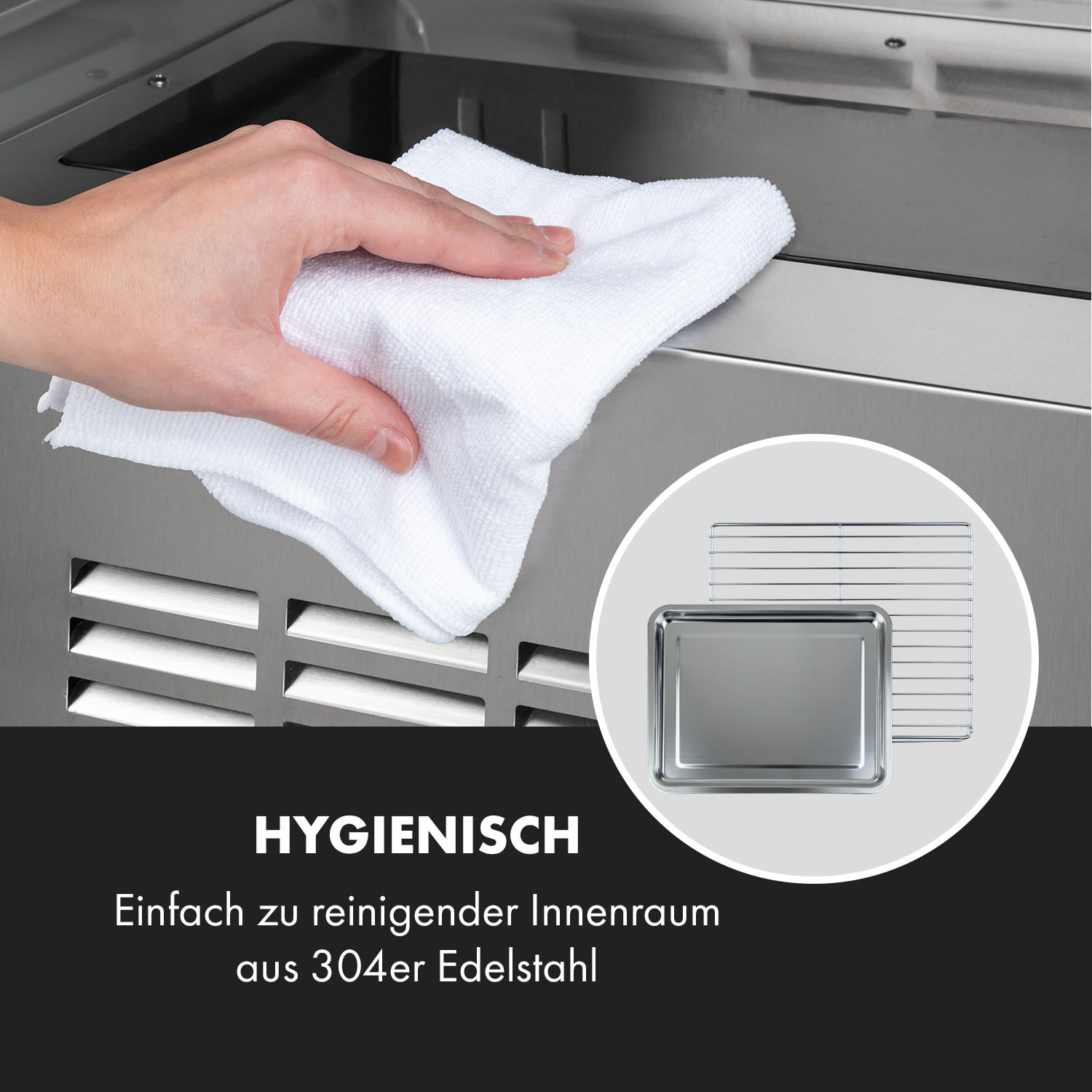 Steakhouse Pro Fleischreifeschrank 98 Ltr 1-25°C Touch Edelstahltür Edelstahl