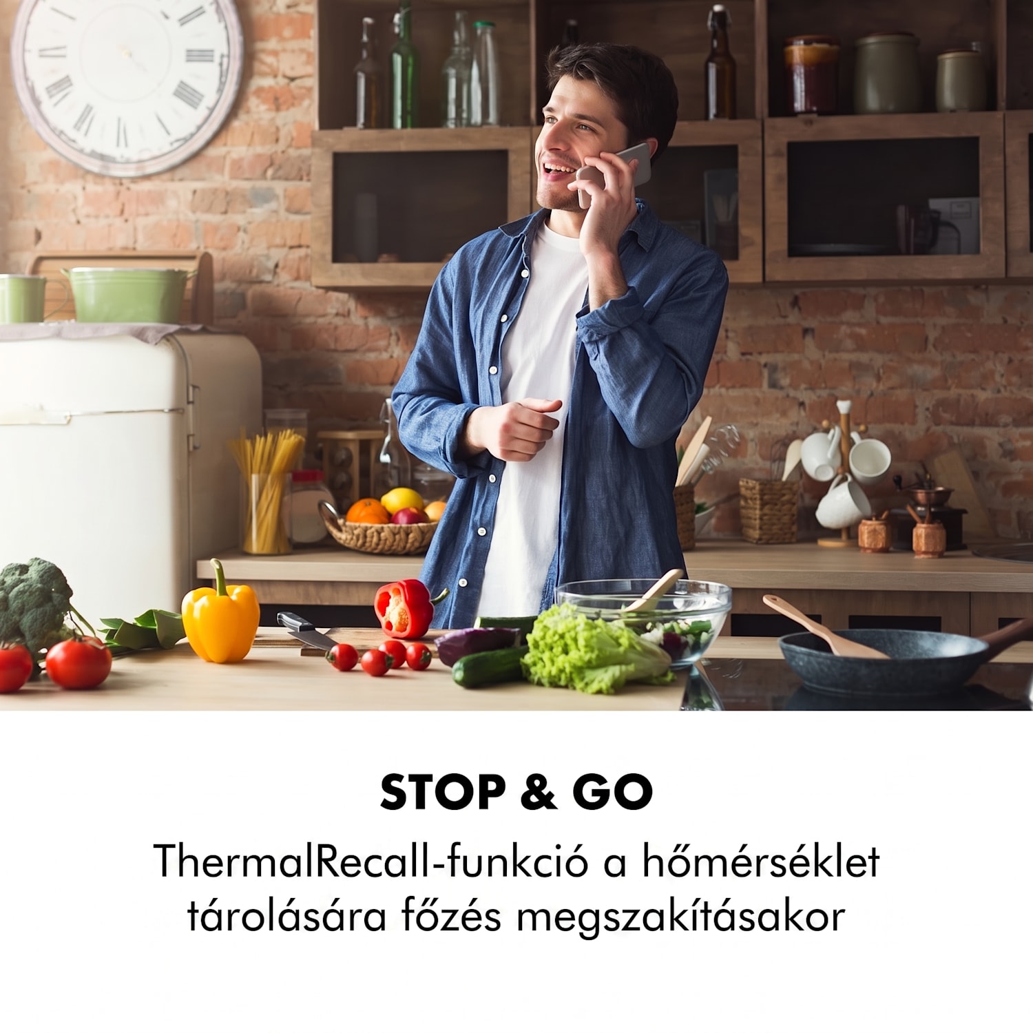 Delicatessa 90 Flex, beépített indukciós főzőlap, indukció, 7400 W, 5 zóna, egyedülálló Fekete üveg
