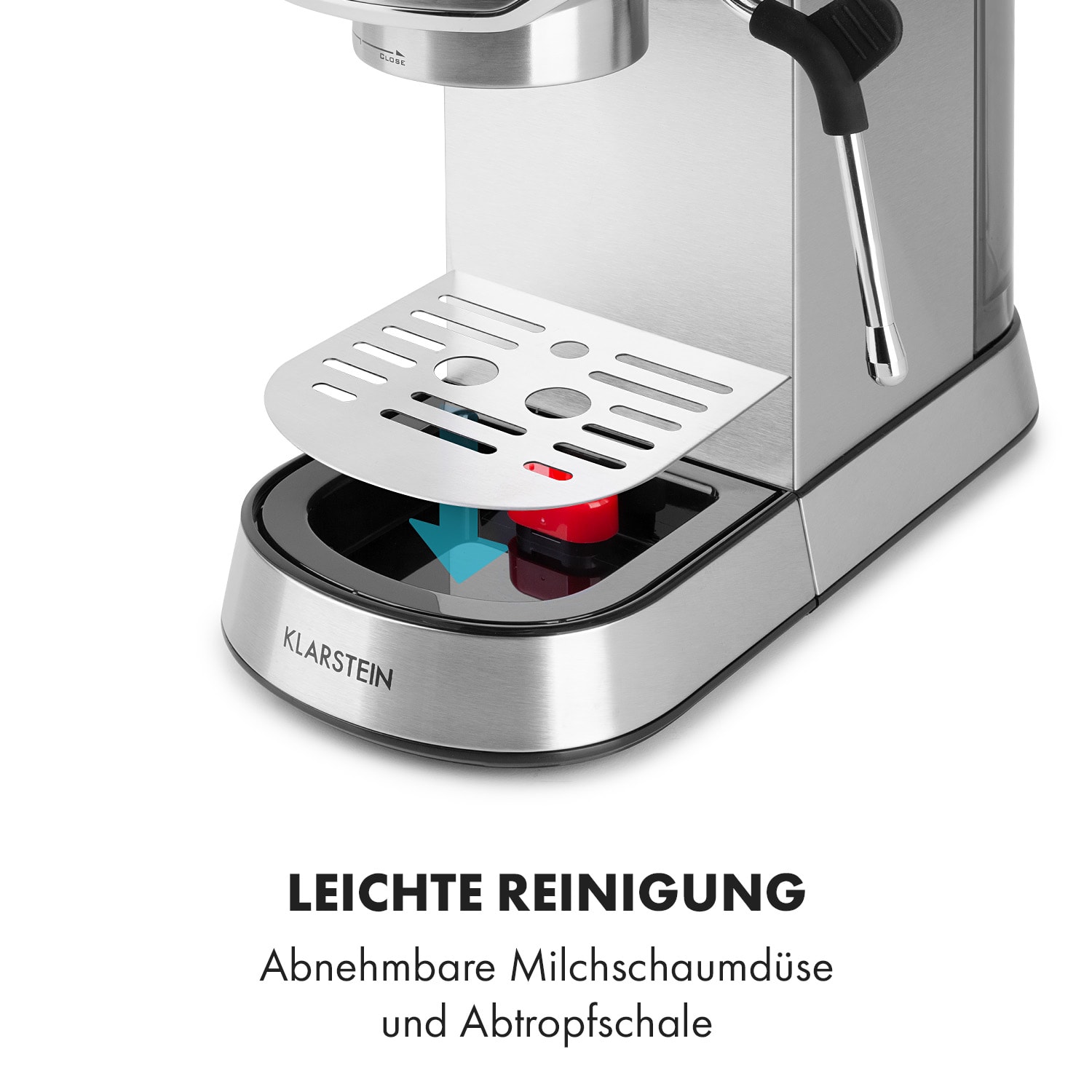 Futura Espressomaker 20 bar 1450 Watt 20 bar Wassertank: 1,25 Liter rostfreier Edelstahl 