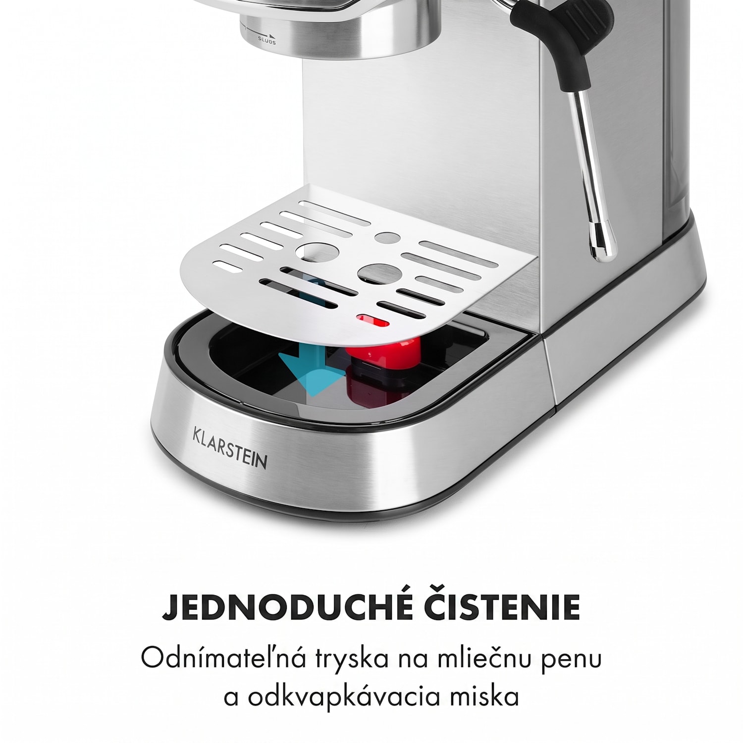 Futura, pákový kávovar, 1450 W, 20 bar, 1,25 l, nehrdzavejúca oceľ Strieborná metalíza