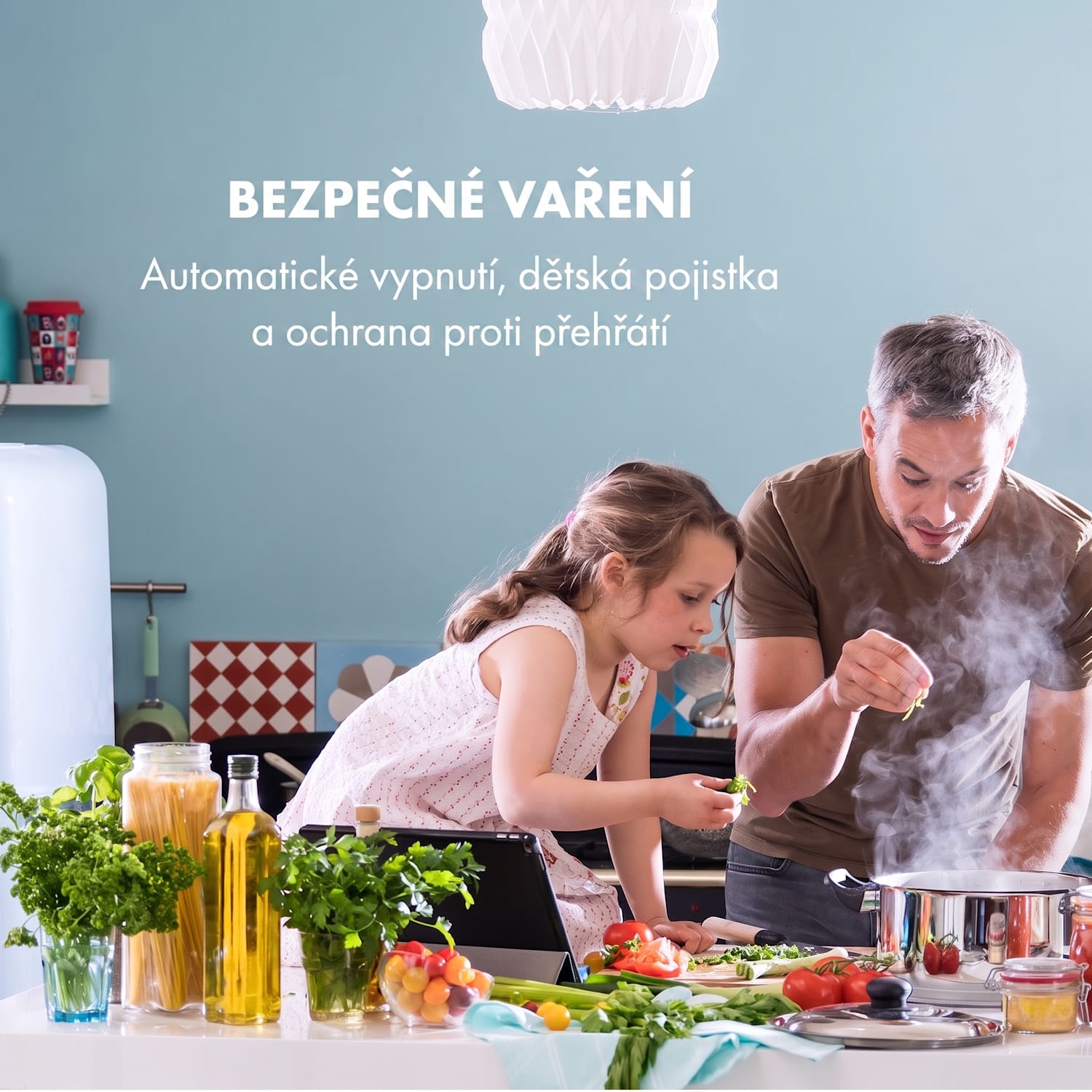 Delicatessa 60 Hybrid, indukční varná deska, vestavná, 7000 W, 4 zóny 4 | Bílé sklo