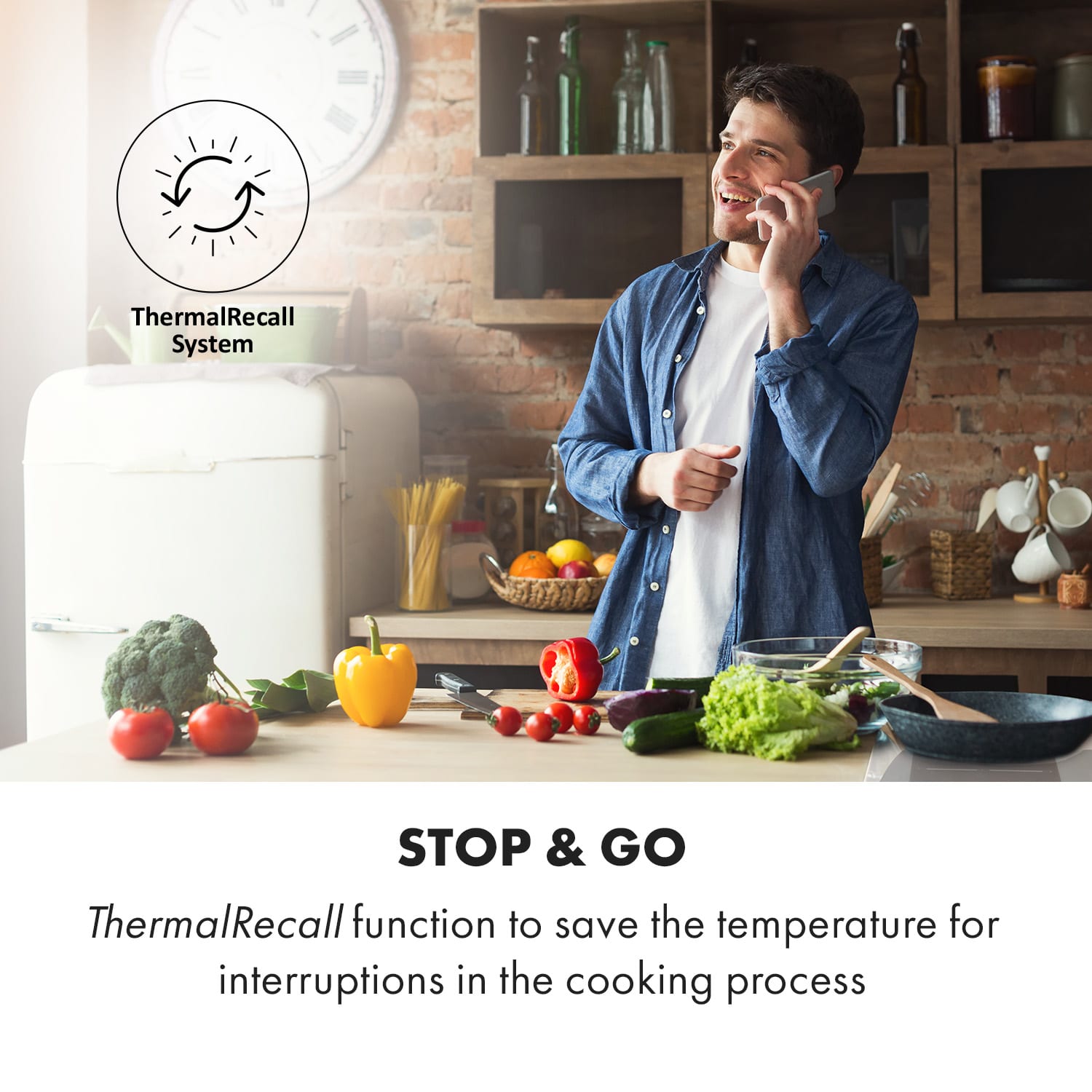 Delicatessa 60 Hybrid Cocina encastrable de inducción de 4 zonas 7000W 4 | Vidrio Blanco