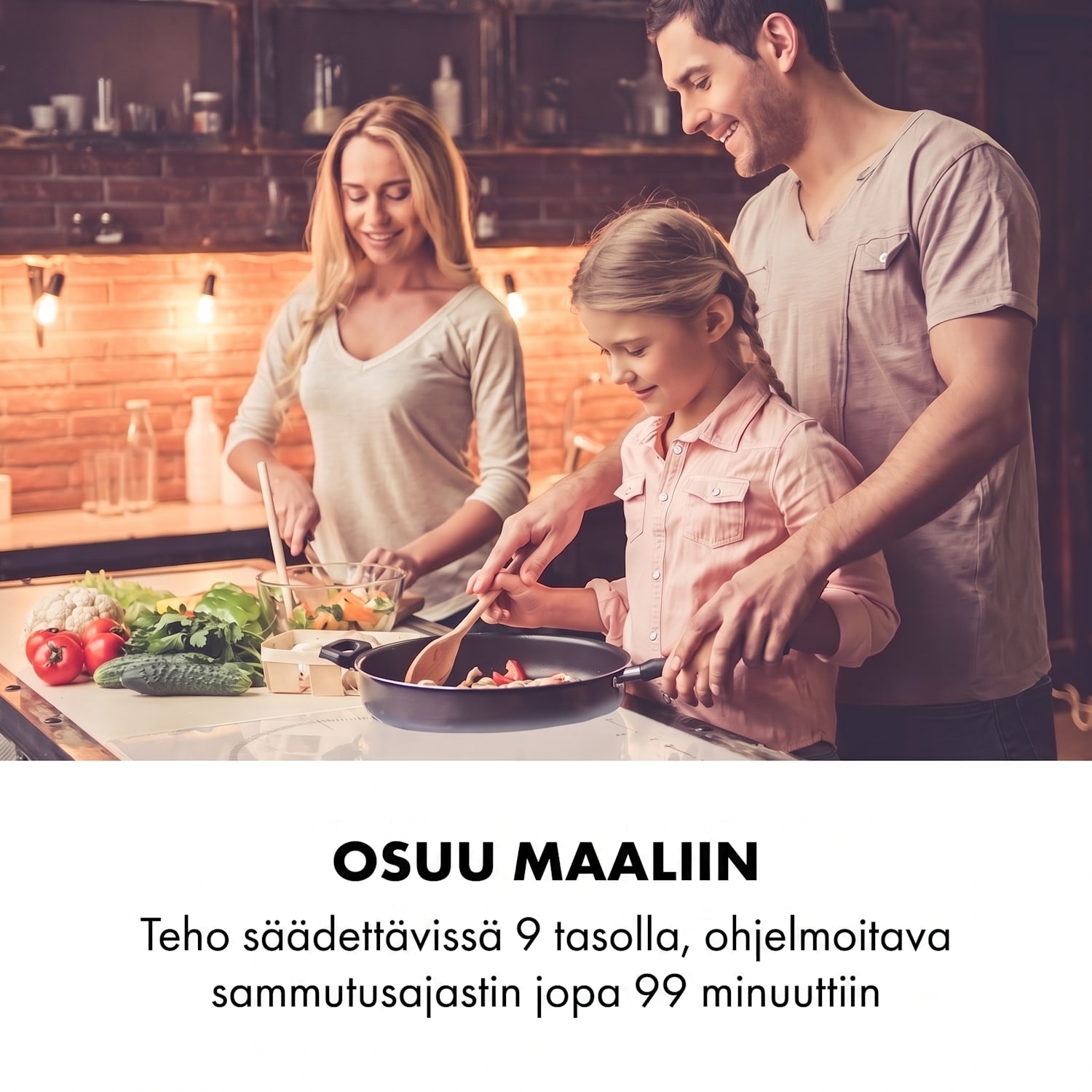 Delicatessa 77 Hybrid, integroitava induktioliesitaso, 4 aluetta, 7000 W, omavarainen 4 | Valkoinen