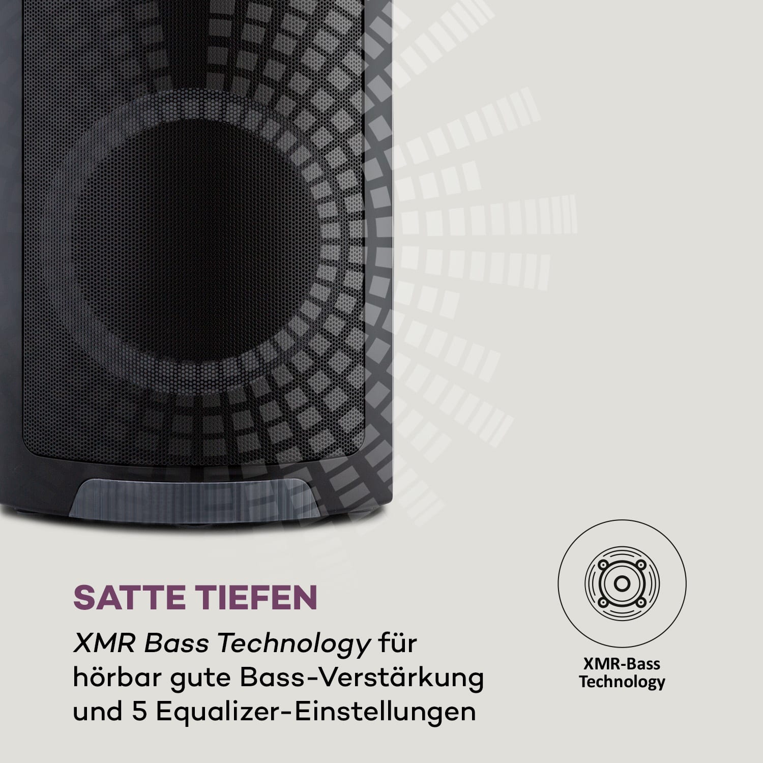 ULTRASONIC CD Partylautsprecher 100 Watt 2 x 6,5" Woofer 