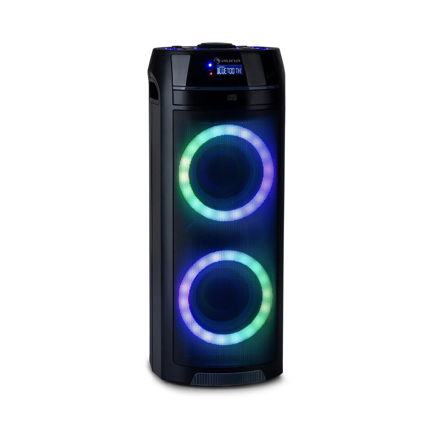 ULTRASONIC CD, párty reproduktor, 100 W, 2 x 6,5" woofer, čierny 