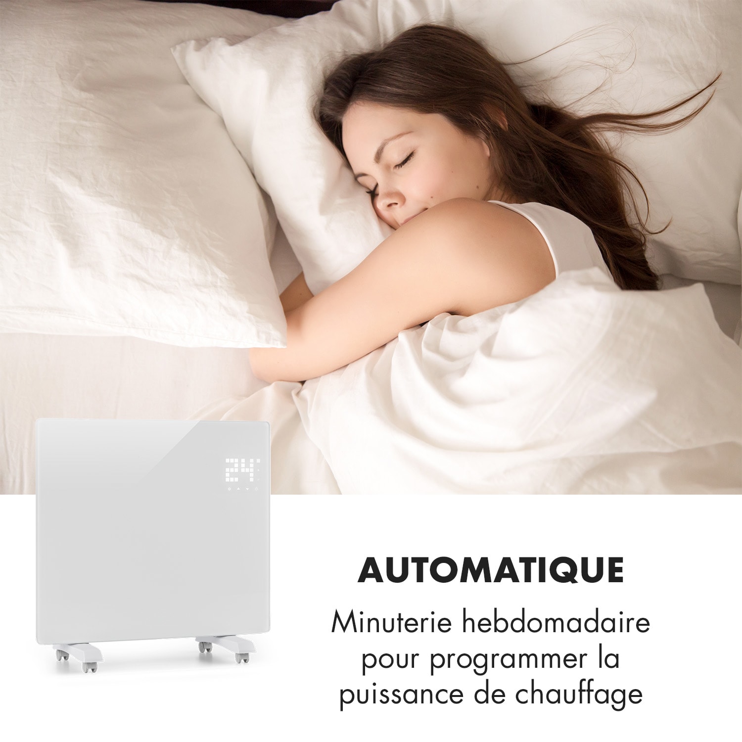 Bornholm Single Smart convectieverwarming 1000 W app-bediening 