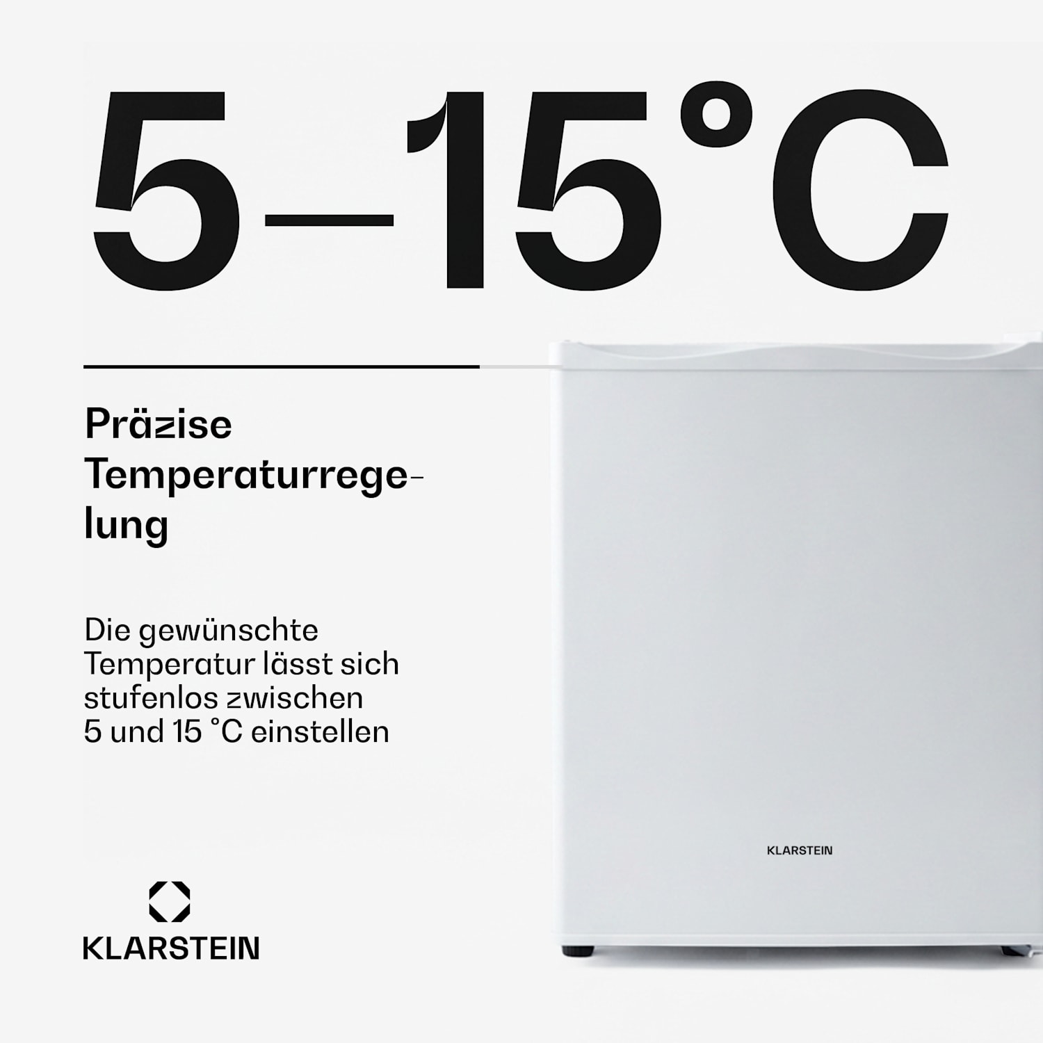 Happy Hour Minibar 5-15°C EEK G lautlos 23dB LED-Licht 23 Ltr | G | Weiß