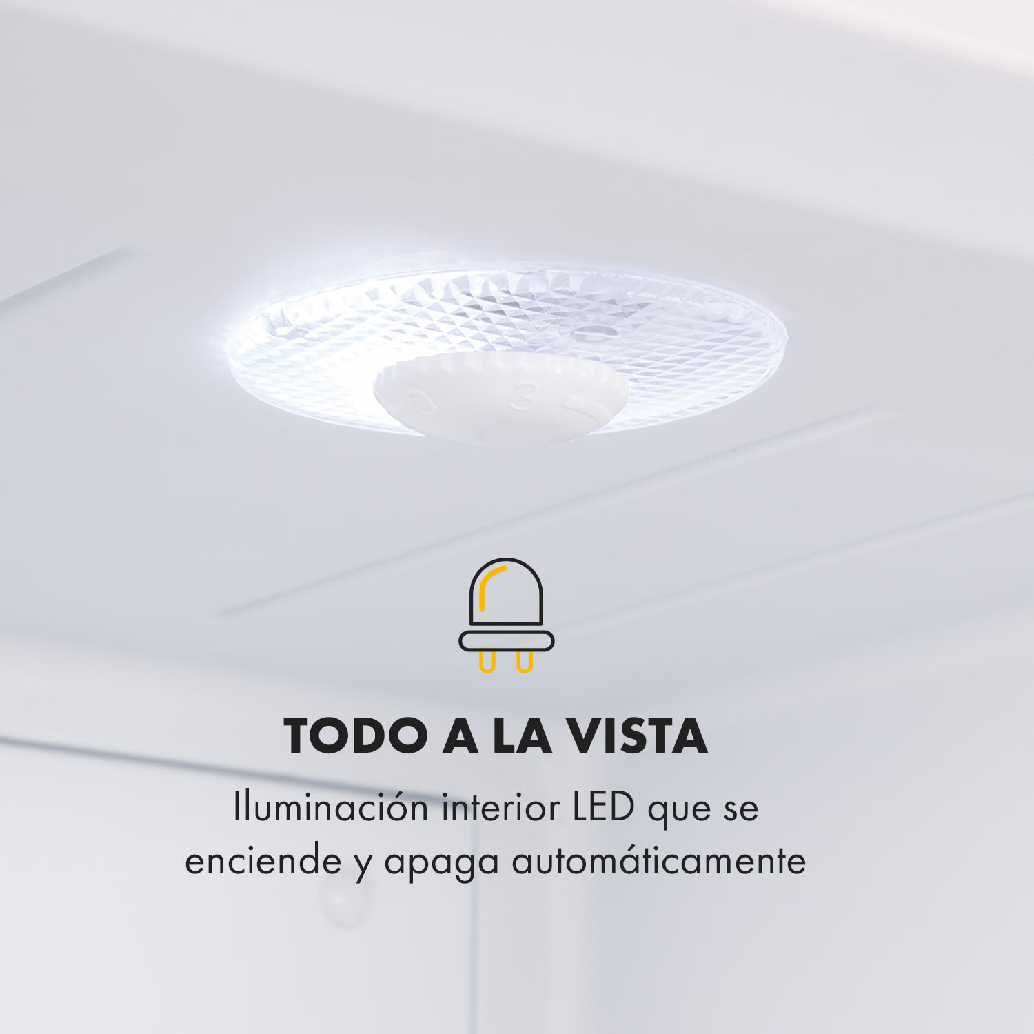 Happy Hour Minibar 5-15 °C clase de eficiencia energética G 25 dB luz LED 30 L | Blanco