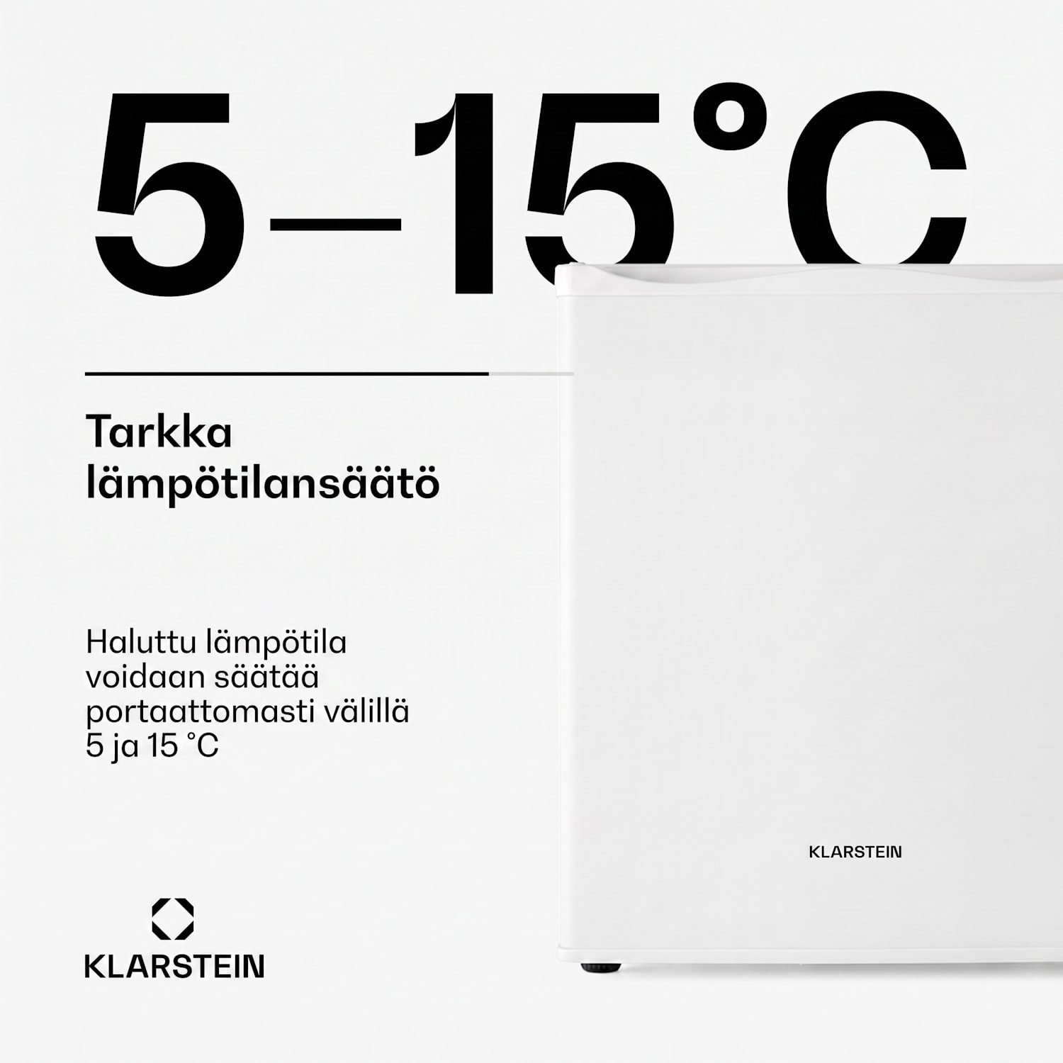 Happy Hour -minibaari 5–15 °C EEK G 25 dB LED-valo 30 L | F | Valkoinen