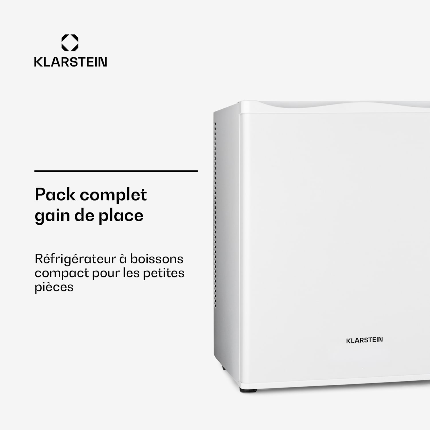 Happy Hour Mini bar 5-15°C CEE G 25 dB Éclairage LED 30 L | F | Blanc