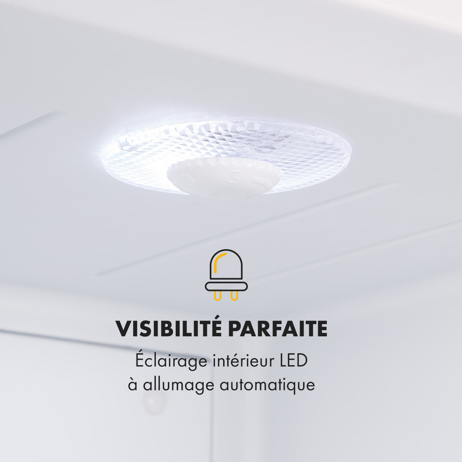 Happy Hour Mini bar 5-15°C CEE G 25 dB Éclairage LED 30 L | Blanc