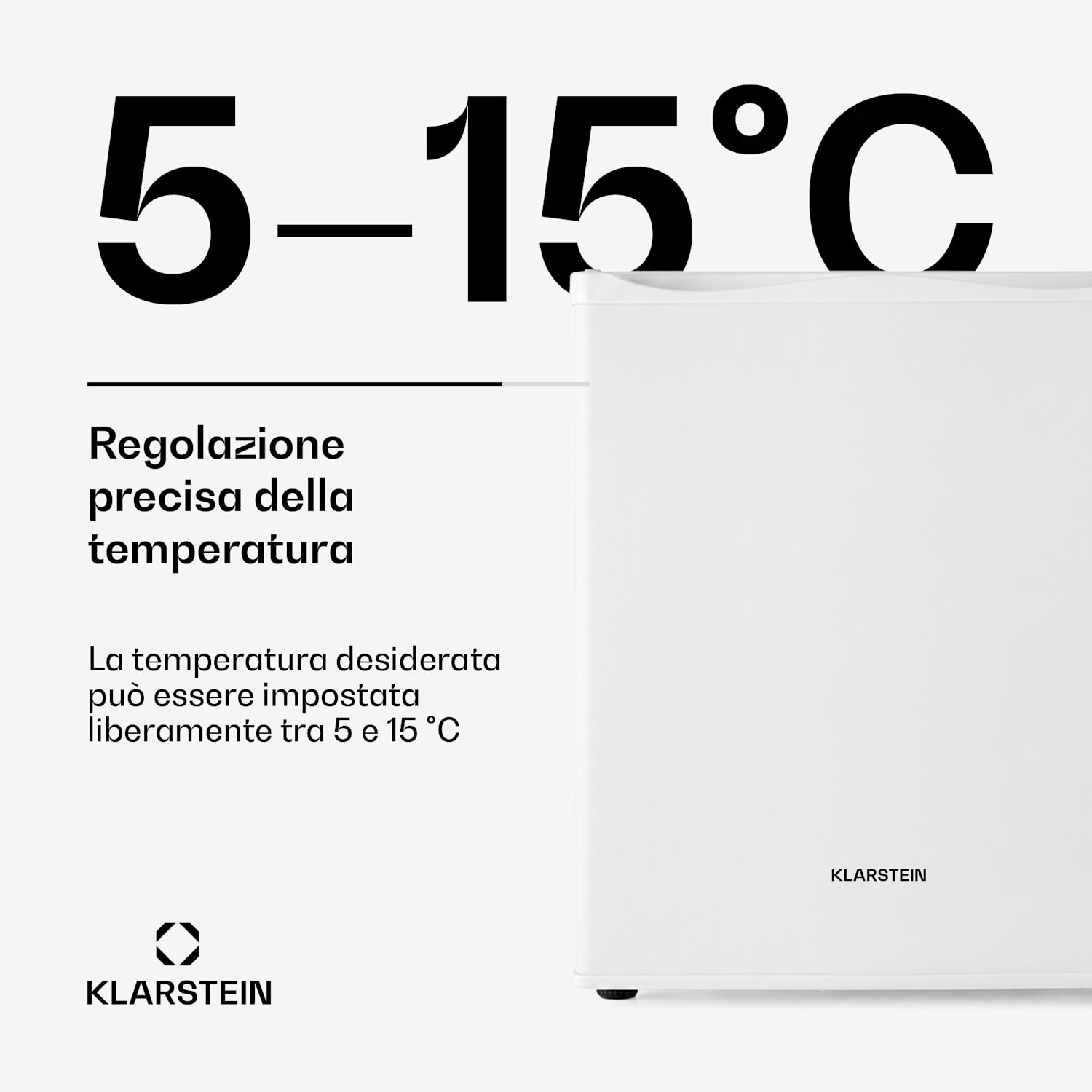 Minibar Happy Hour 5-15°C EEK G silenzioso 25dB Luce LED 30 Ltr | F | Bianco