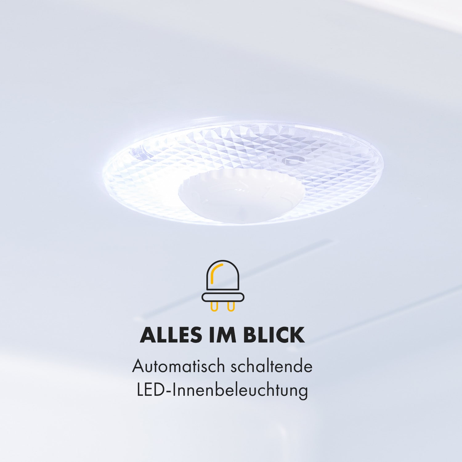 Happy Hour 33 Minibar 33L 5-15°C EEK G 25dB LED-Licht 33 Ltr | Weiß