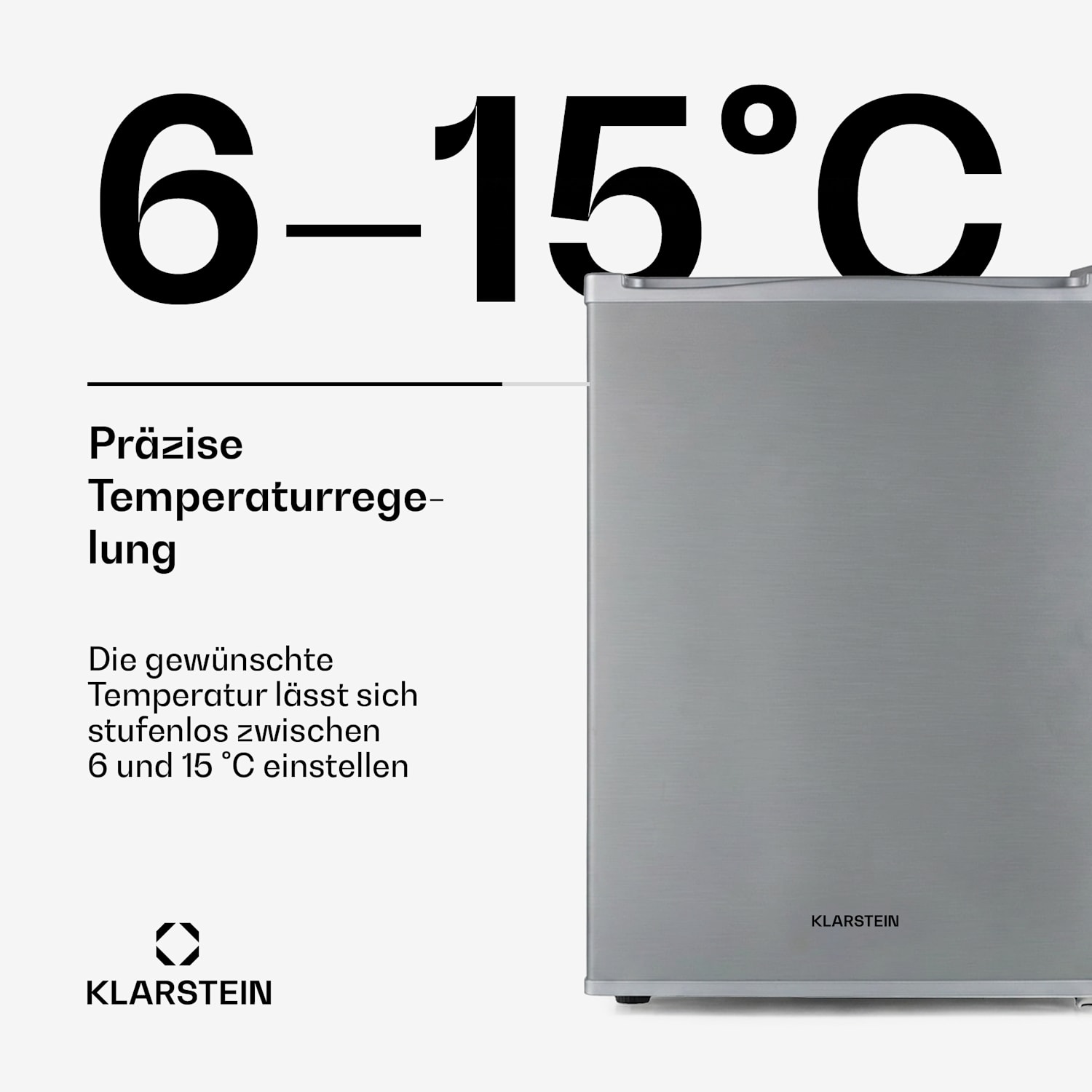 Happy Hour 33 Minibar 33L 5-15°C EEK G 25dB LED-Licht 33 Ltr | F | Silber