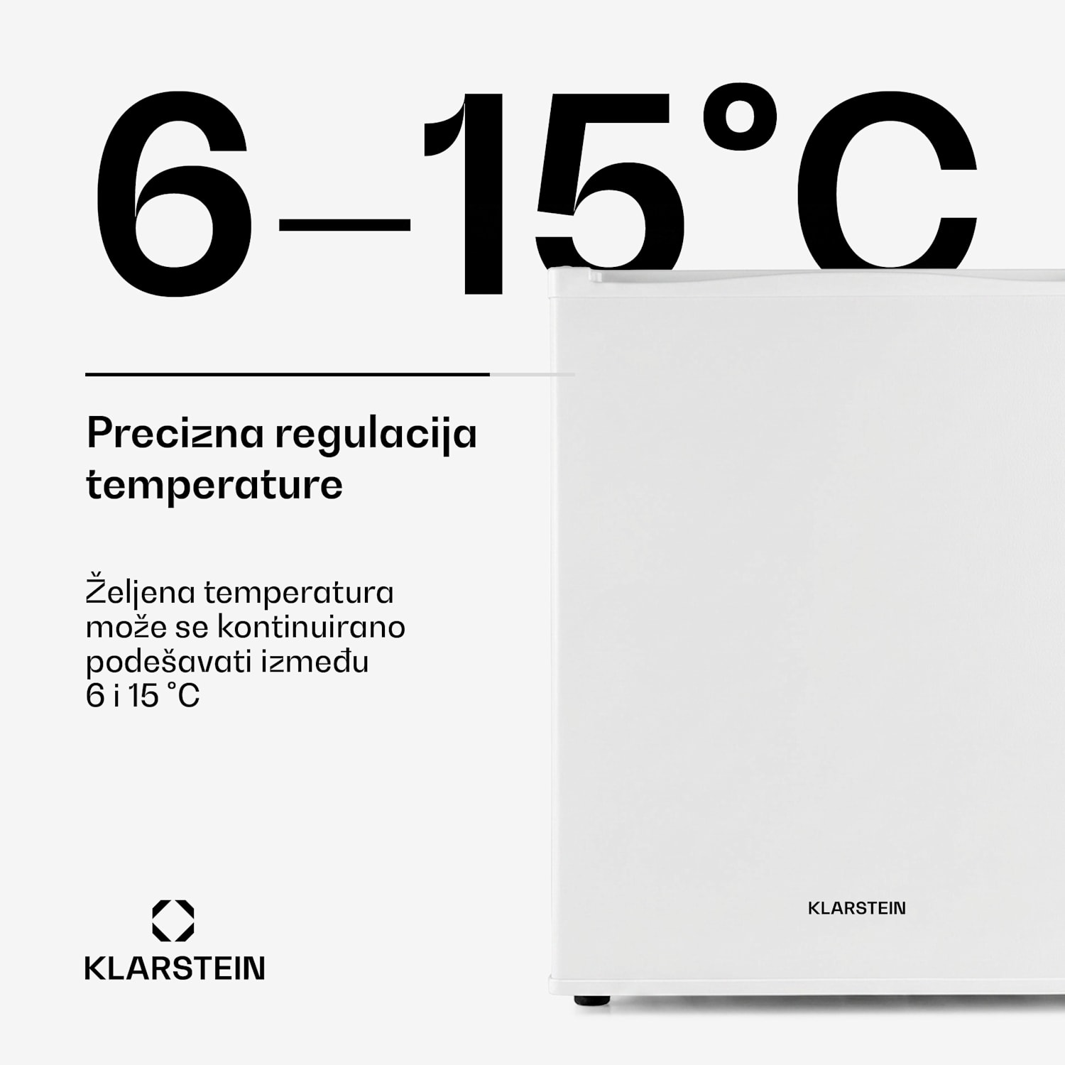 Happy Hour 40, minibar, 40 L, 5 - 15 ° C, tihi rad, 23 dB, LED svjetlo, bijeli 40 Ltr | G | Bijela