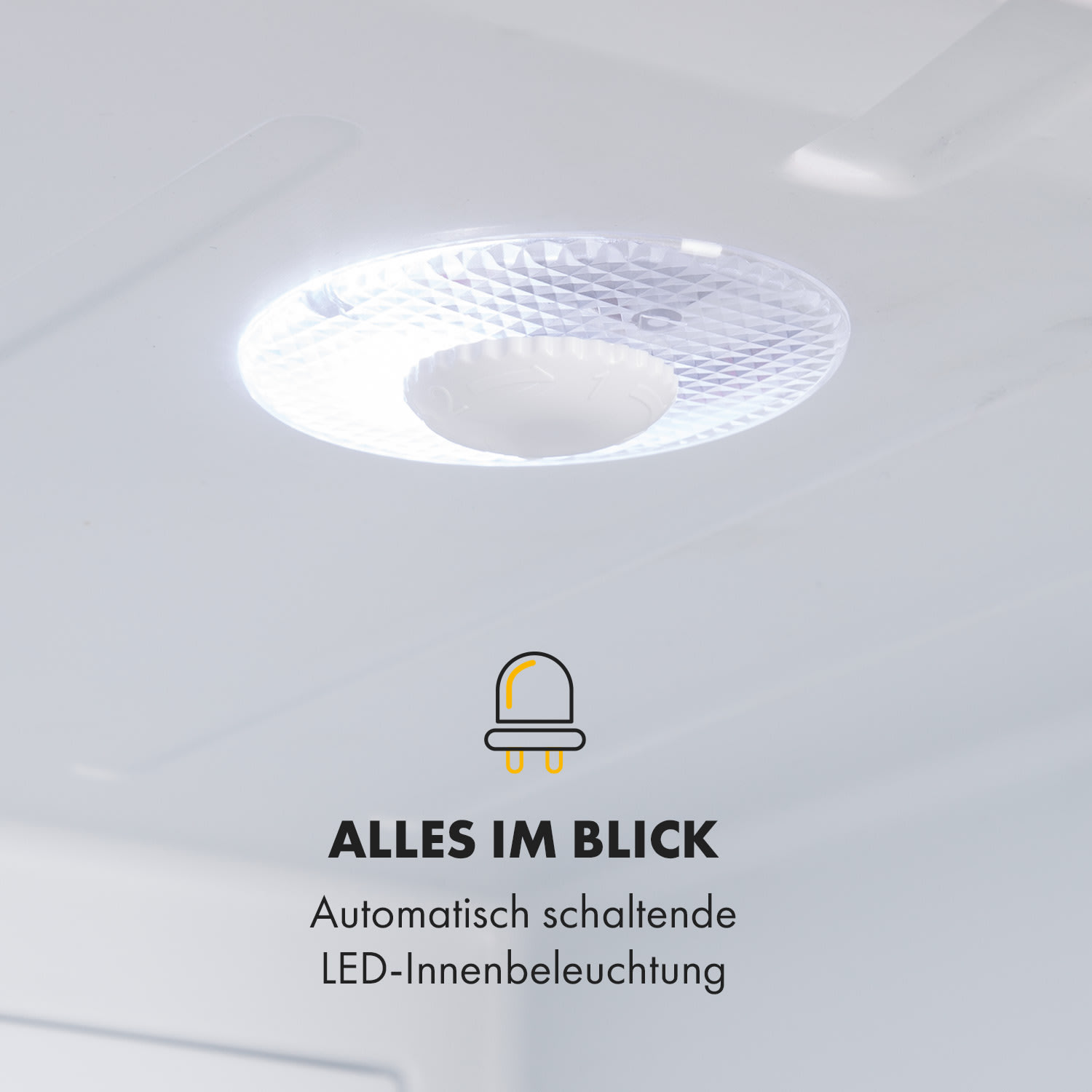 Klarstein Happy Hour Minibar 40L 5-15°C 23 dB LED-Licht 40 Ltr | Schwarz