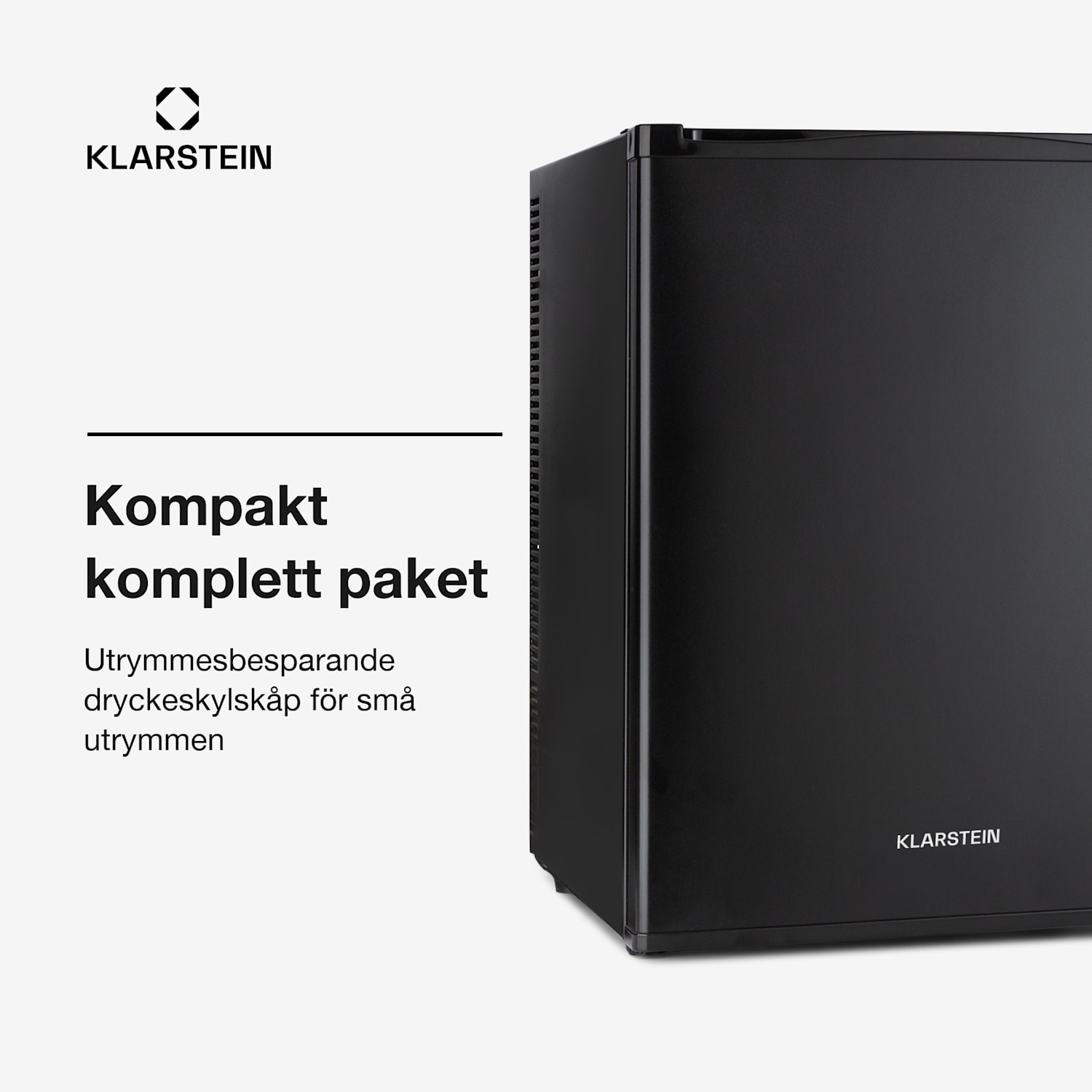 Klarsteins minibar Happy Hour 40 l 5-15 °C 23 dB LED-lampa 
